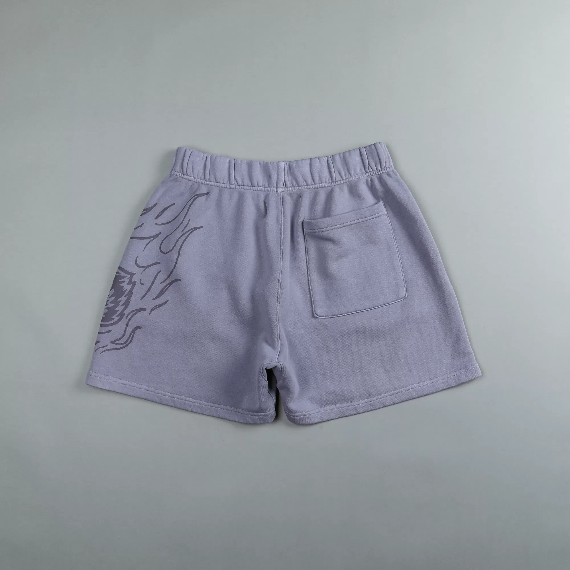 Best Sale Fired Up Patch Liam Sweat Shorts In Norse Purple Men Shorts
