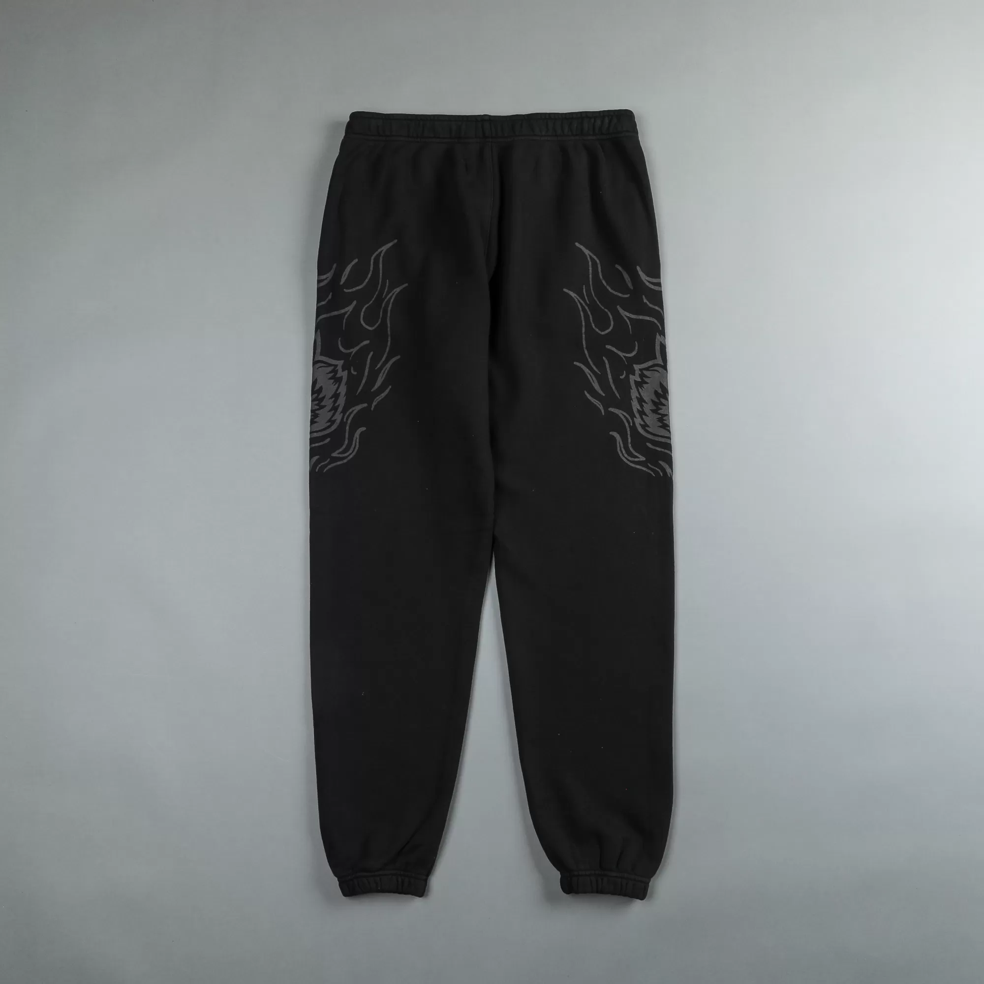 Shop Fired Up Premium Post Lounge Sweats In Black Men Pants