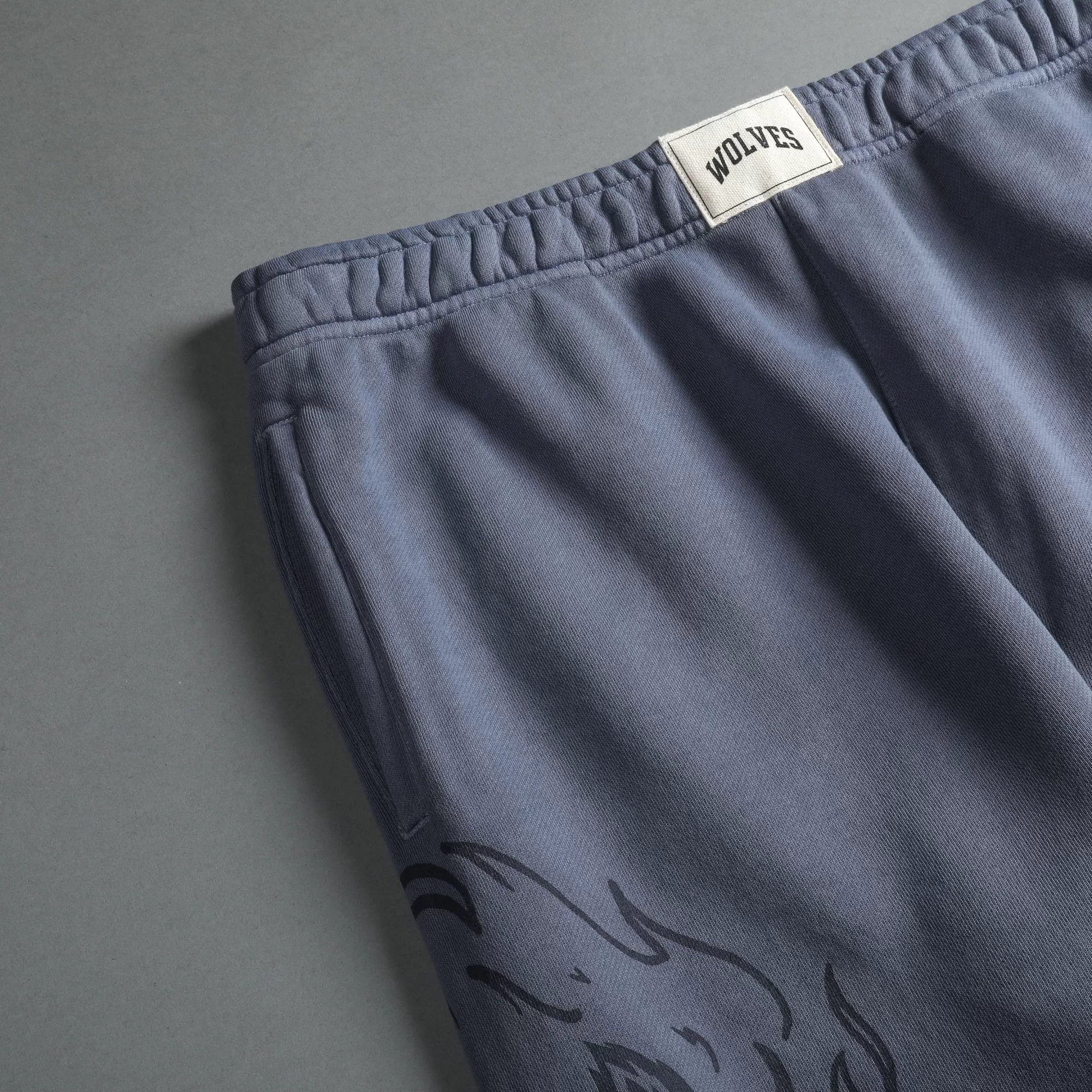 Outlet Fired Up Premium Post Lounge Sweats In Norse Blue Men Pants
