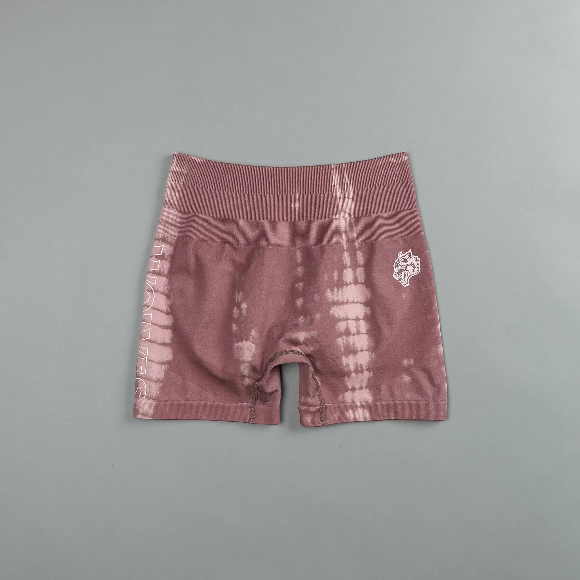 New Fuel Everson Seamless "Sierra" Shorts In Tonal Mauve Serpent Women Bottoms