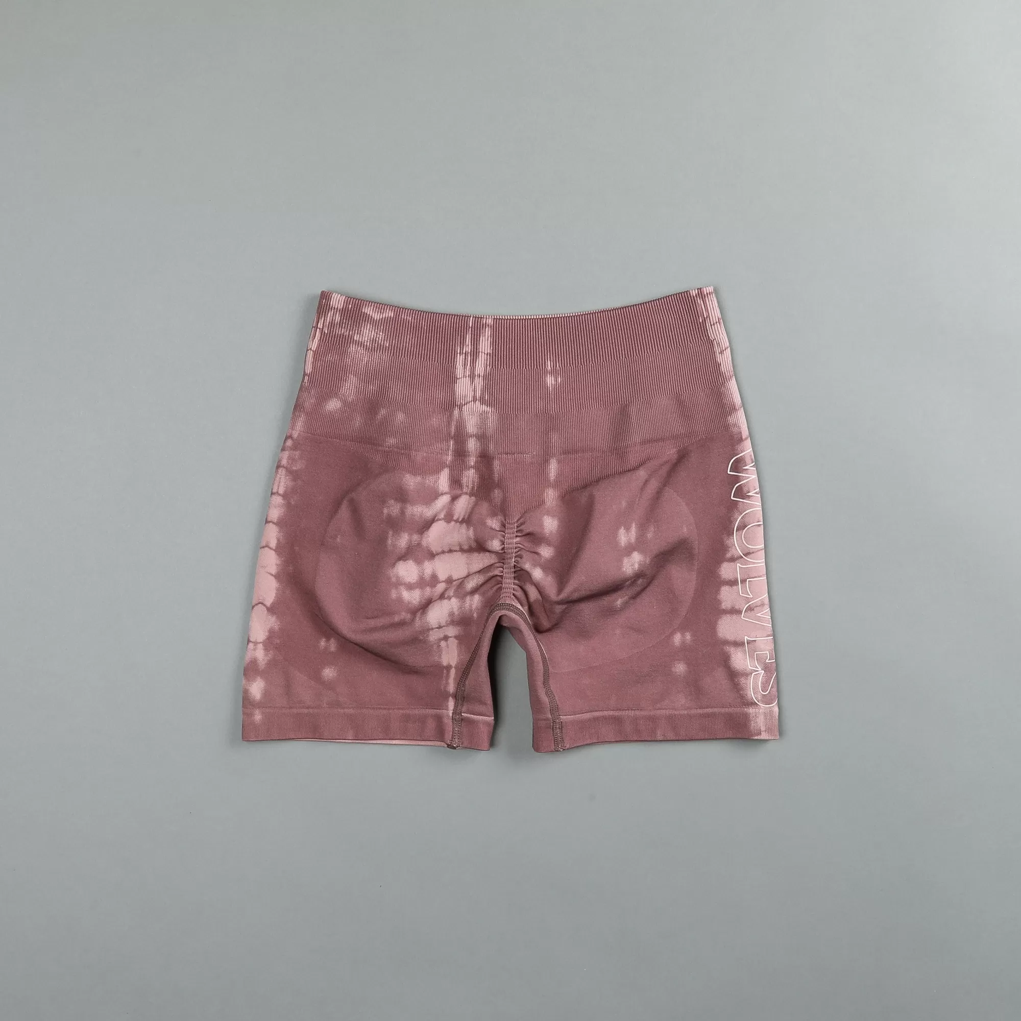 Store Fuel Everson Seamless "Sierra" Shorts In Tonal Mauve Serpent Women Seamless