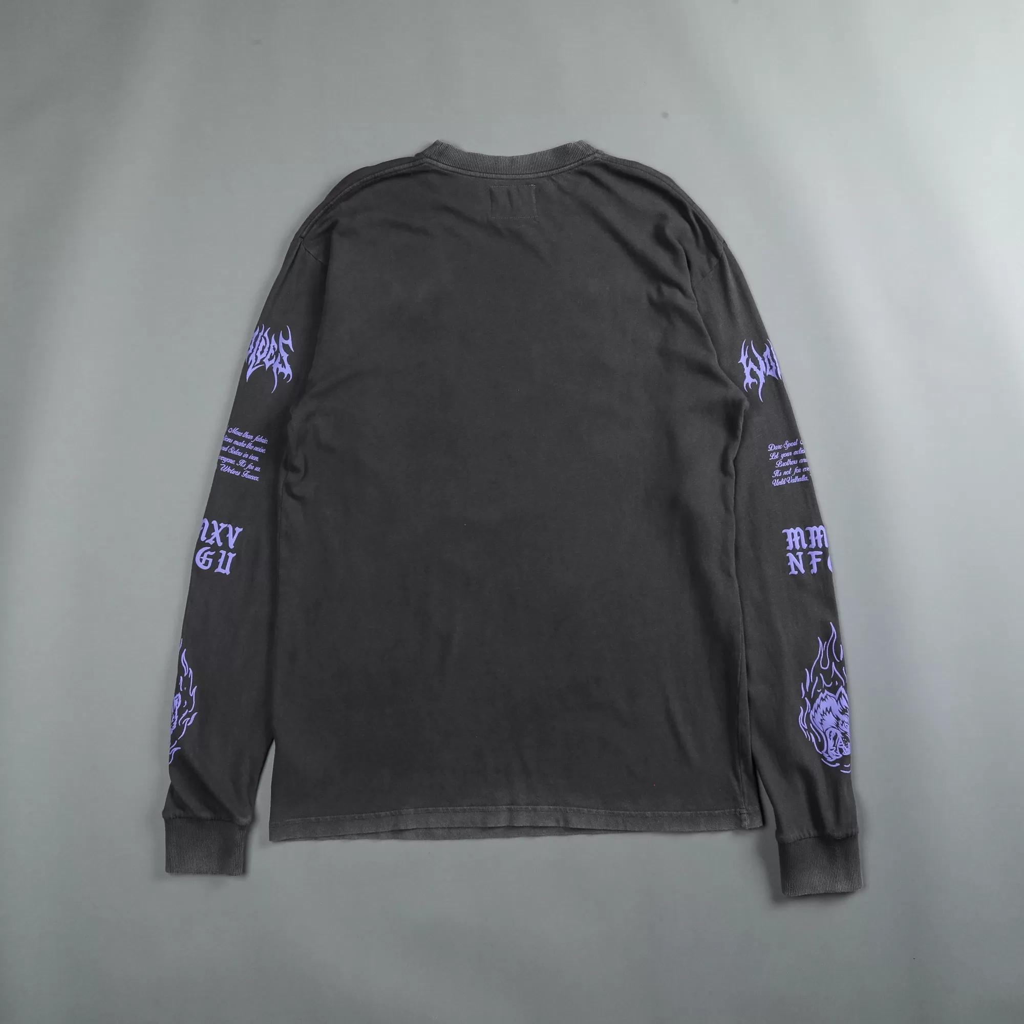 Discount Goddess "Premium Vintage" (Ls) Tee In Wolf Gray Men Premium/Oversized Tees