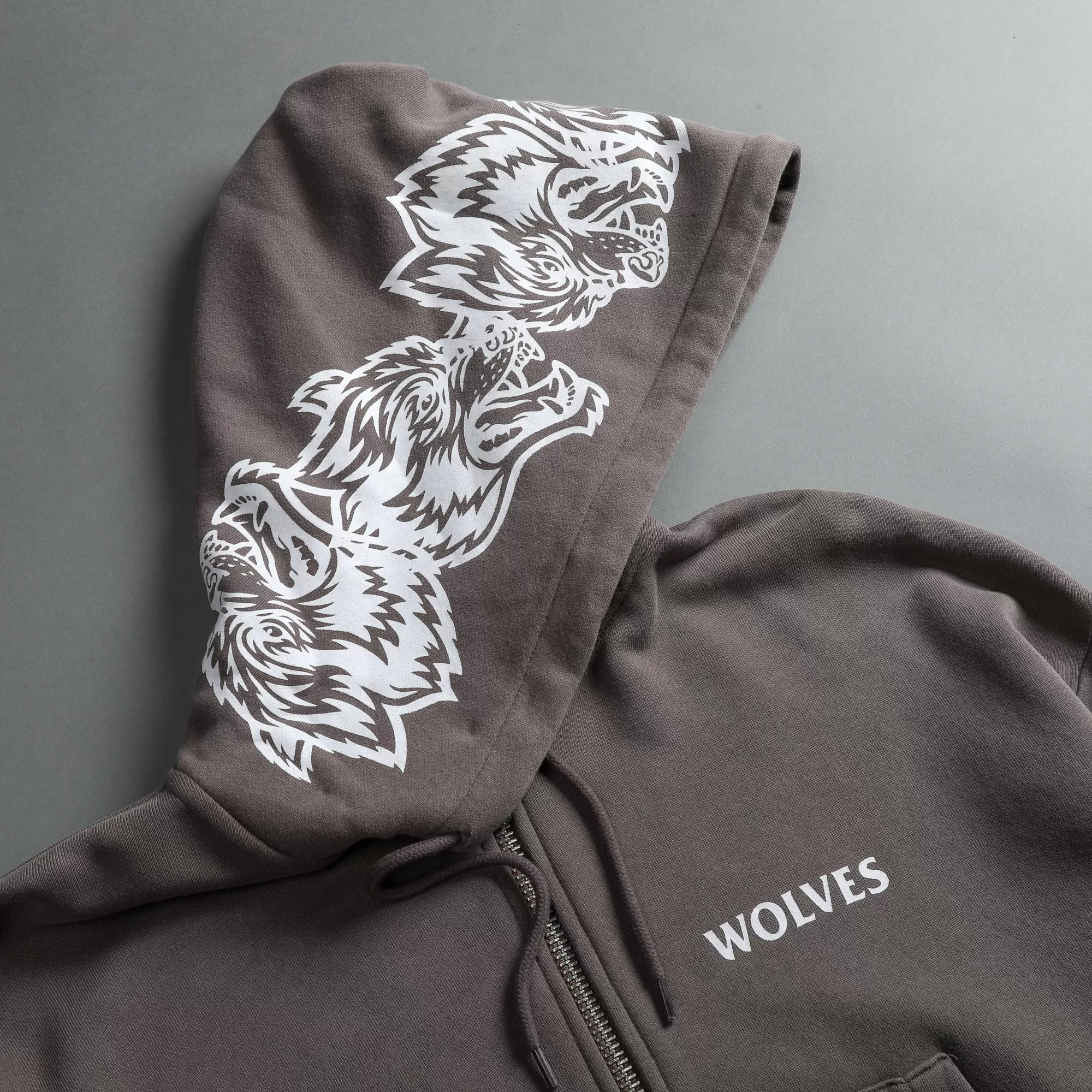 Outlet Halo "Vintage Chambers" (Cropped) Zip Hoodie In Mojave Brown Women Tops