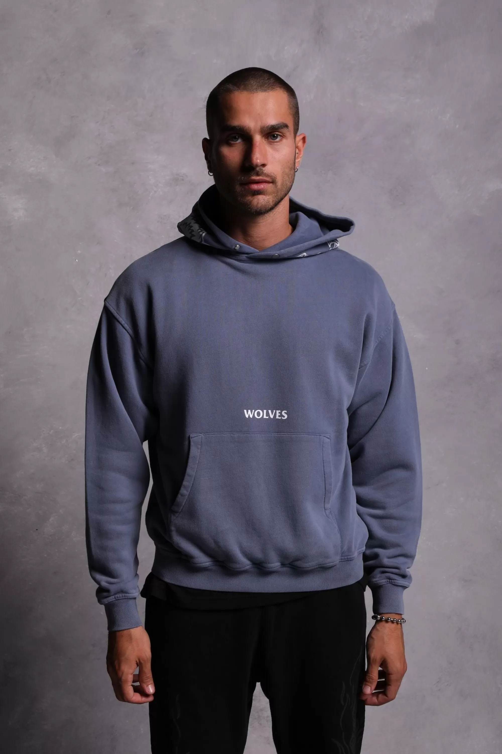 Flash Sale Halo "Vintage Pierce" Unisex Hoodie In Norse Blue Men Pierce Hoodies