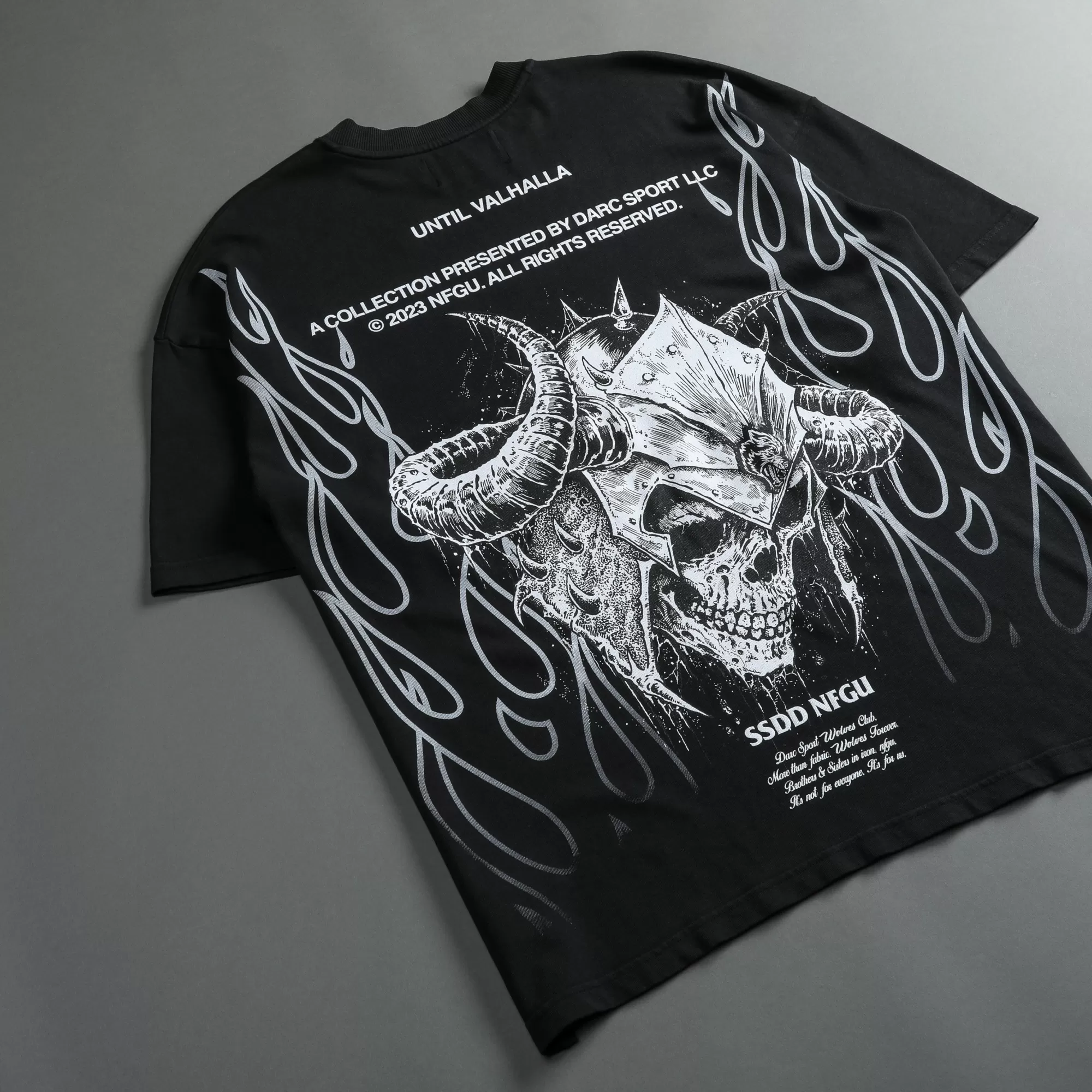 Cheap House Of Wolves V2 "Premium" Oversized Unisex Tee In Black Women Tops