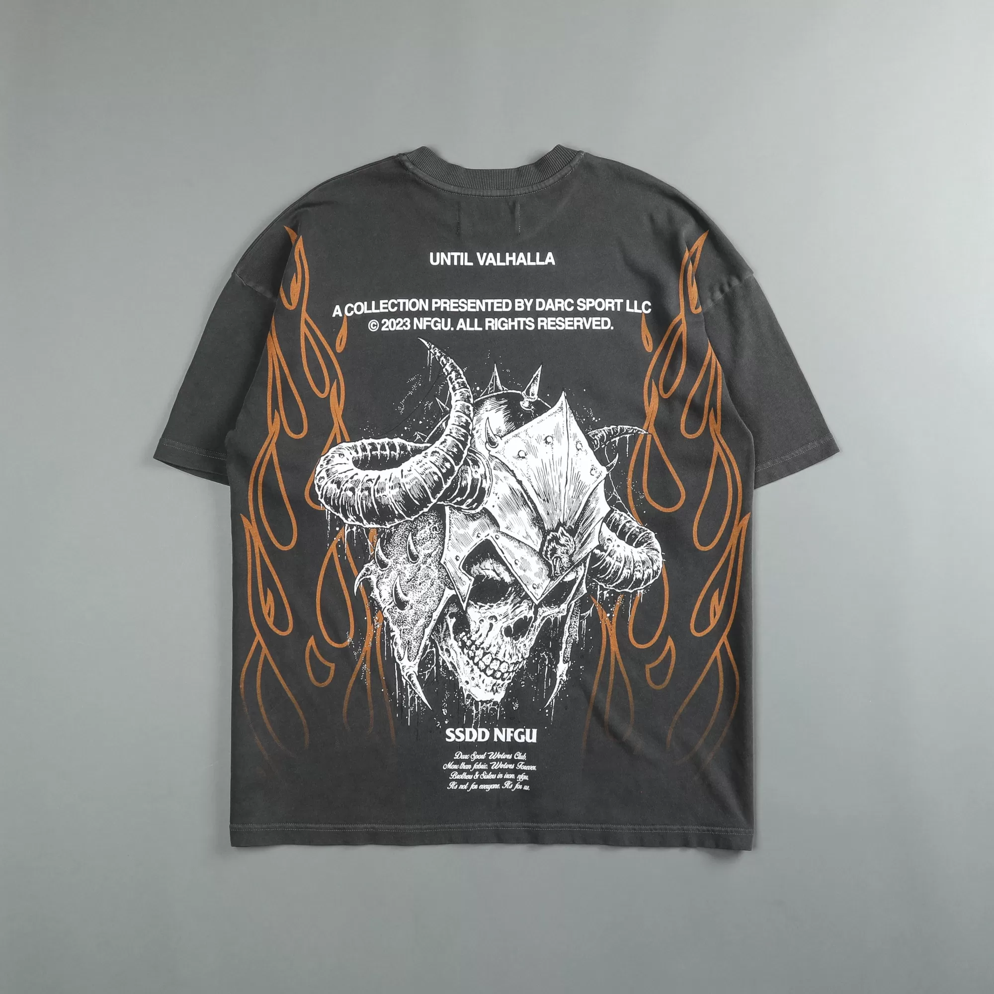 Clearance House Of Wolves V2 "Premium" Oversized Unisex Tee In Wolf Gray Women Tops