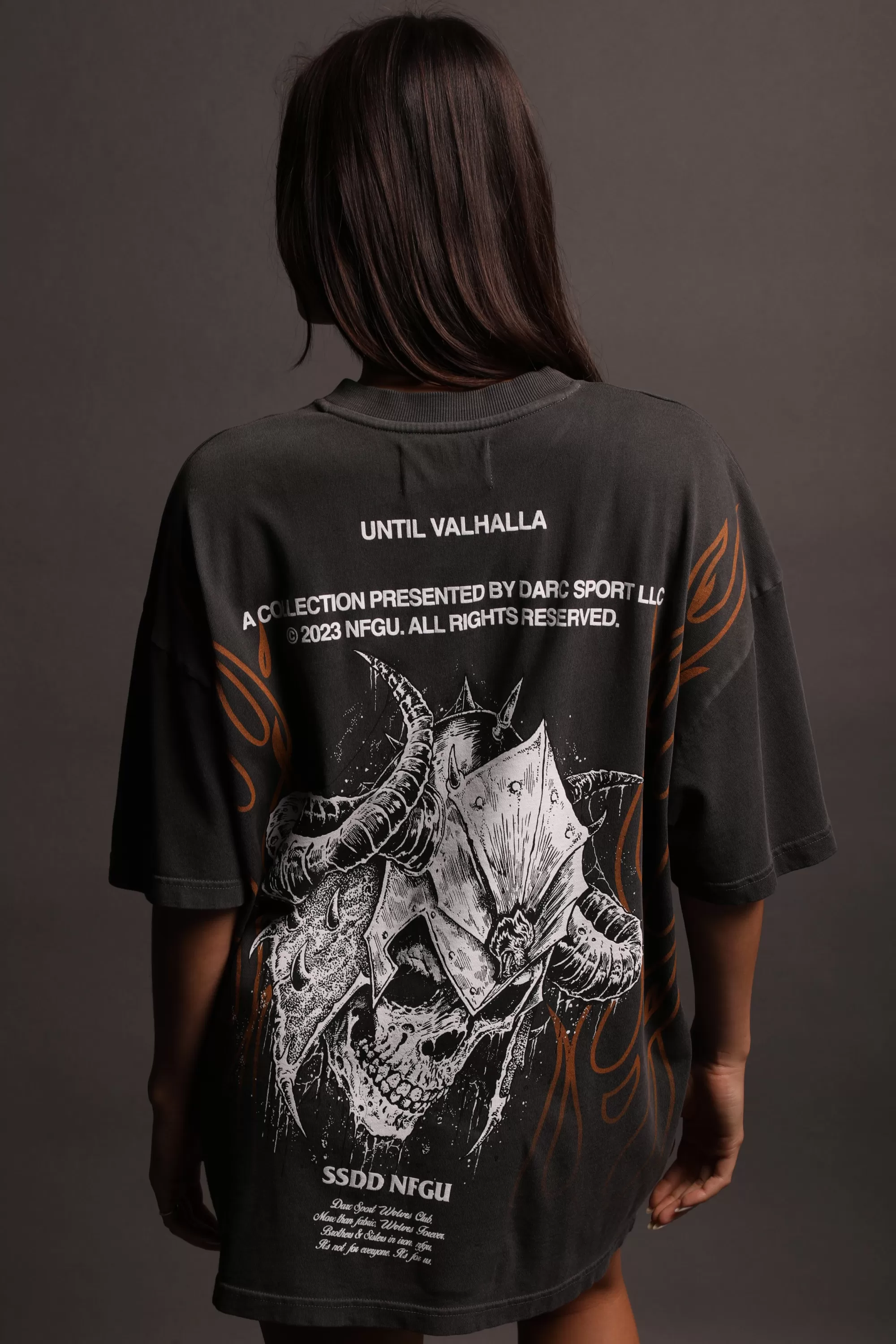 Flash Sale House Of Wolves V2 "Premium" Oversized Unisex Tee In Wolf Gray Men Premium/Oversized Tees