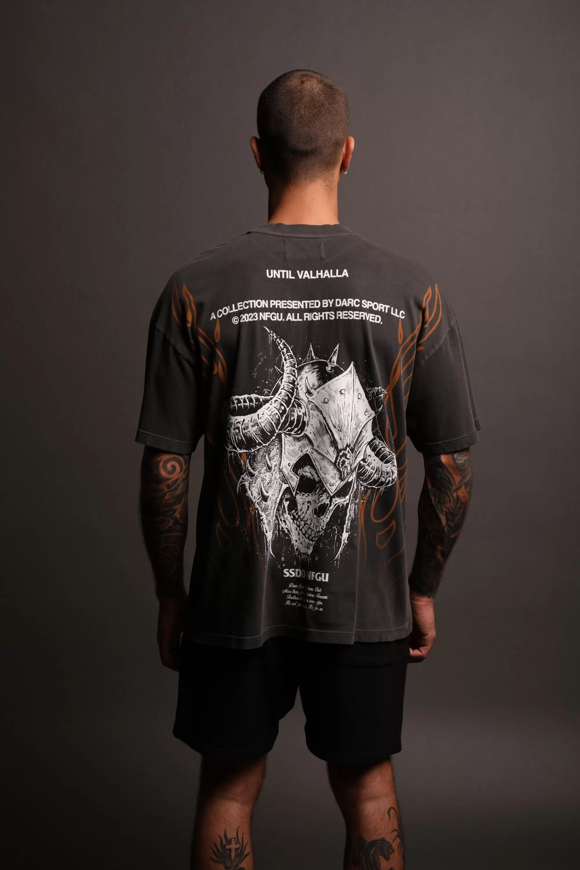 Flash Sale House Of Wolves V2 "Premium" Oversized Unisex Tee In Wolf Gray Men Premium/Oversized Tees