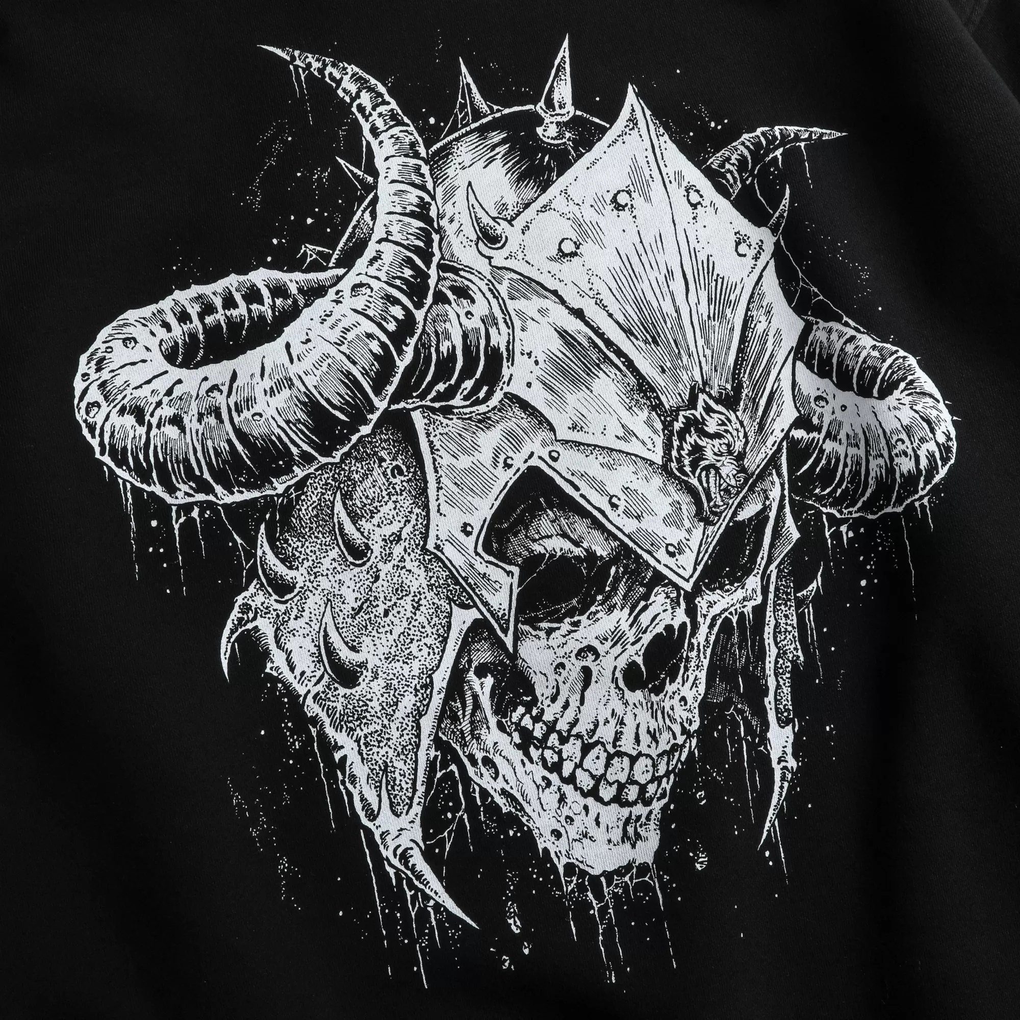 Clearance House Of Wolves "Vintage Cornell" Crewneck In Black Men Crewnecks