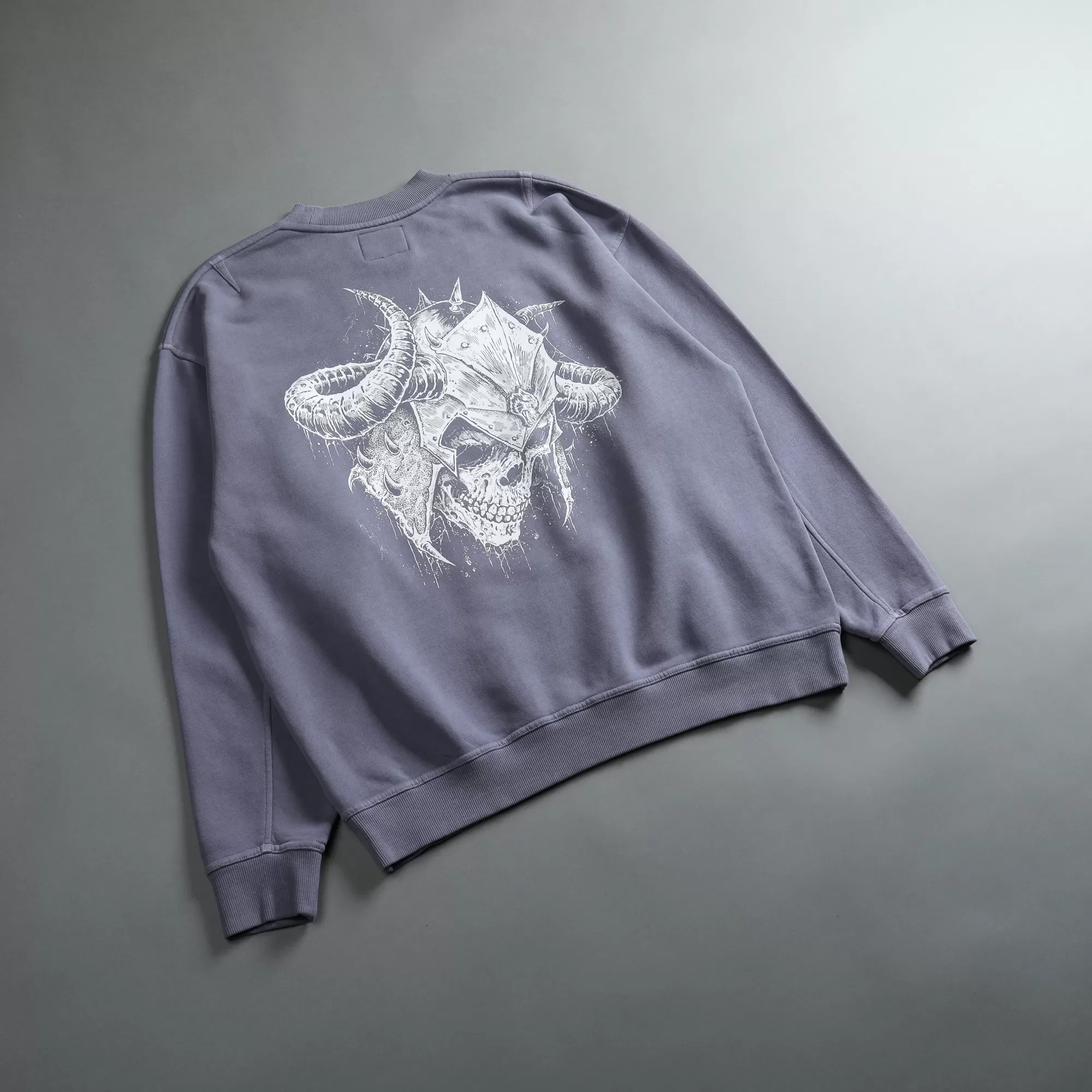 Shop House Of Wolves "Vintage Cornell" Crewneck In Norse Purple Men Crewnecks