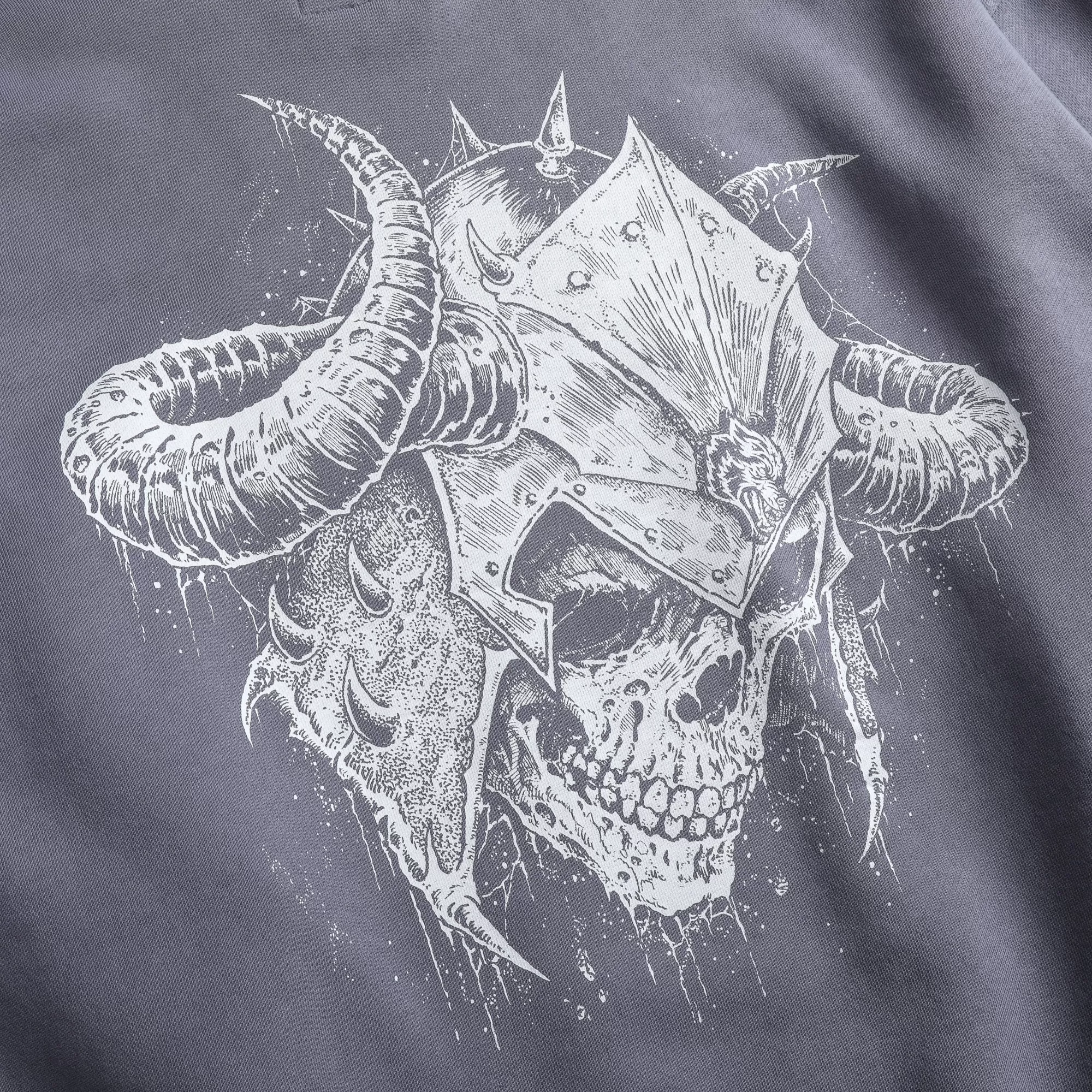 Shop House Of Wolves "Vintage Cornell" Crewneck In Norse Purple Men Crewnecks