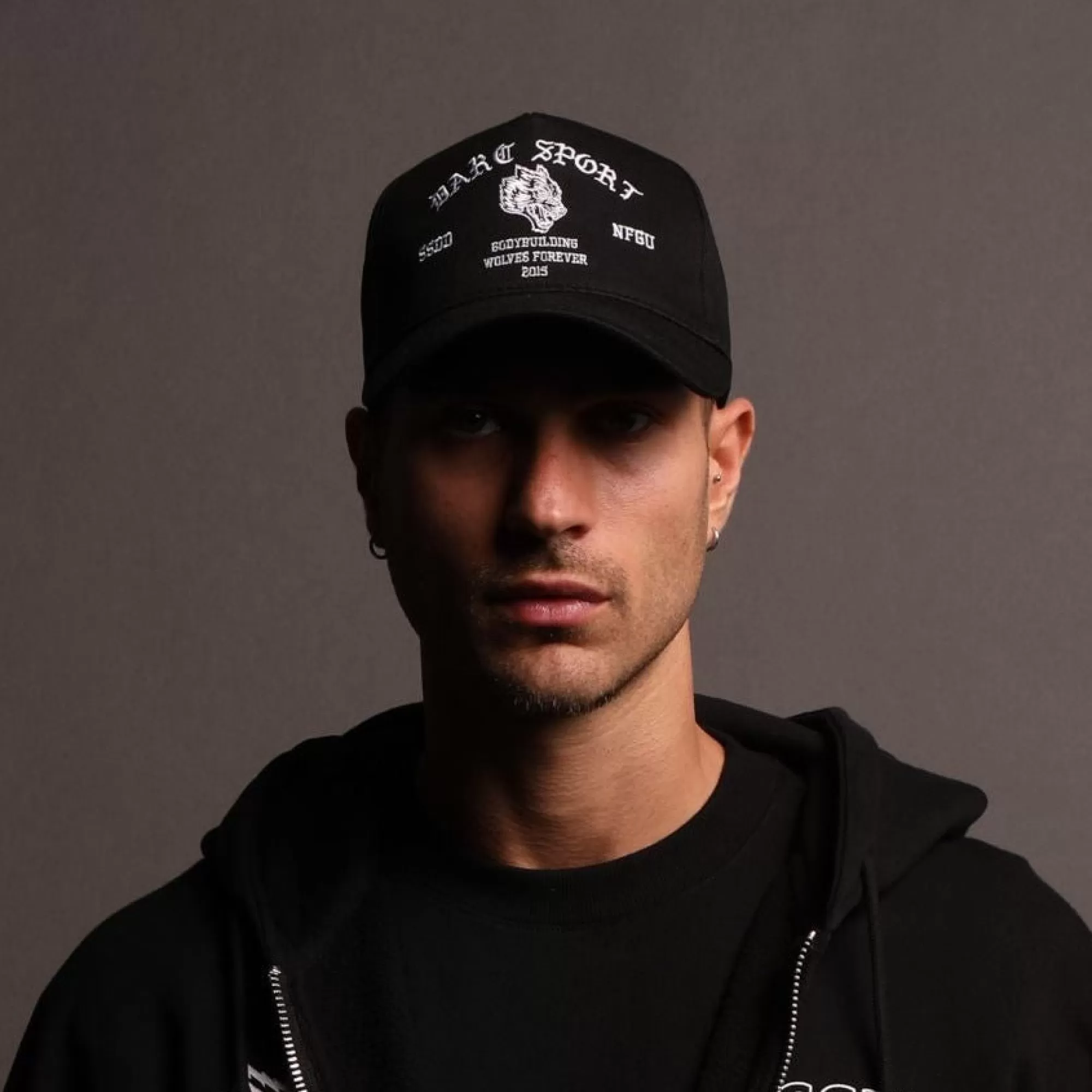Cheap In This World 5 Panel Hat In Black Headwear