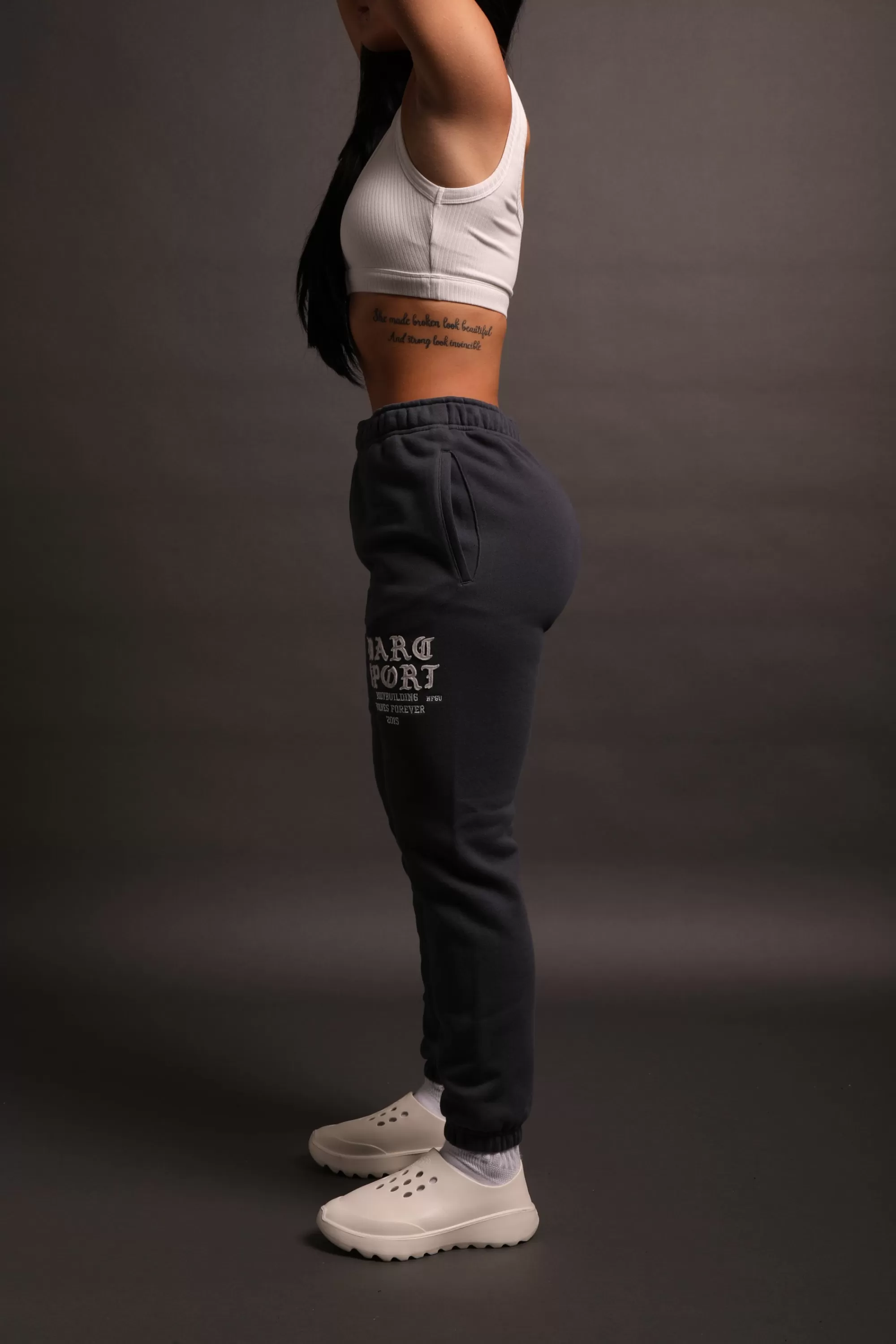 Flash Sale In This World She Post Lounge Sweats In Midnight Blue Women Bottoms