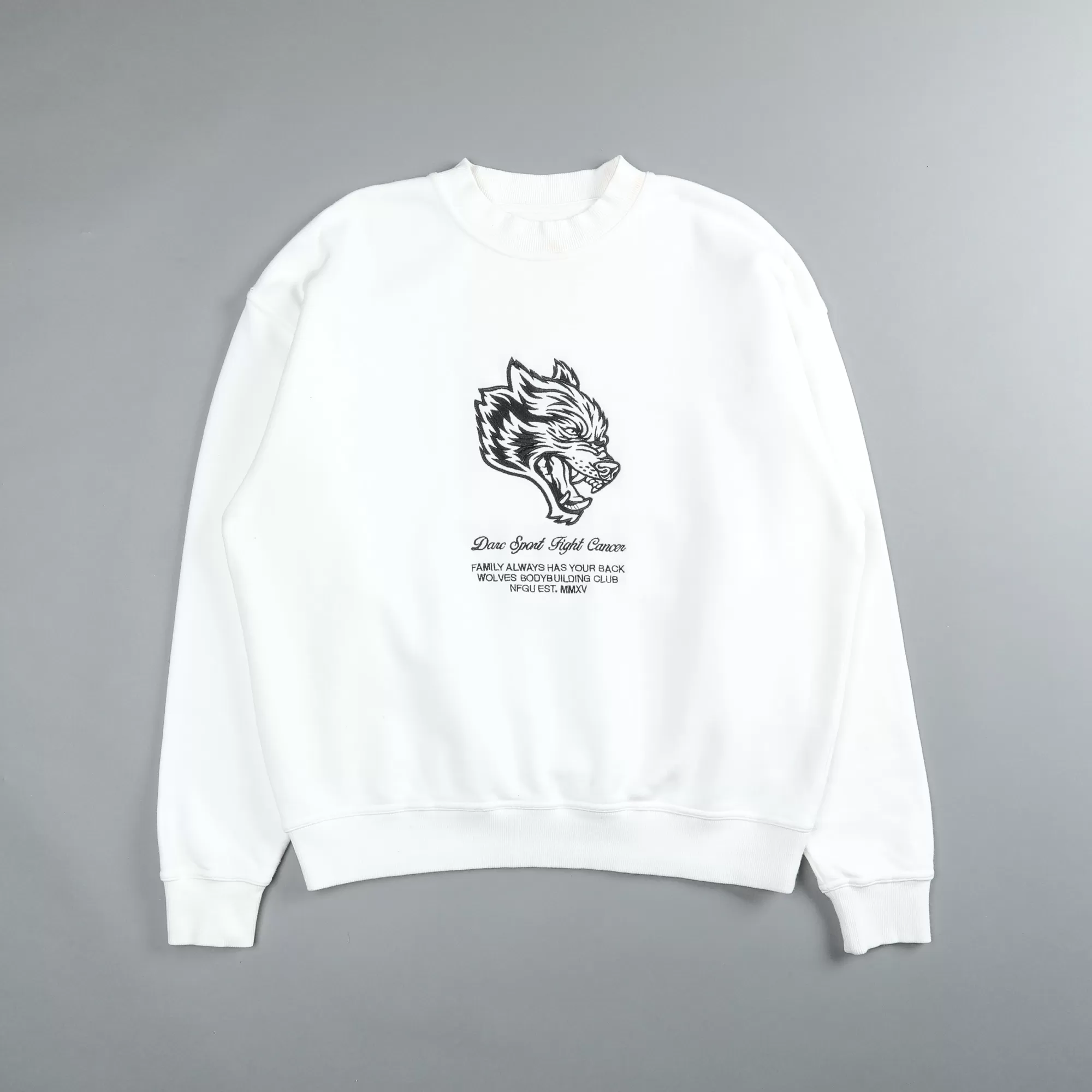 Fashion Inner Strength "London" Unisex Crewneck In Cream Men Crewnecks