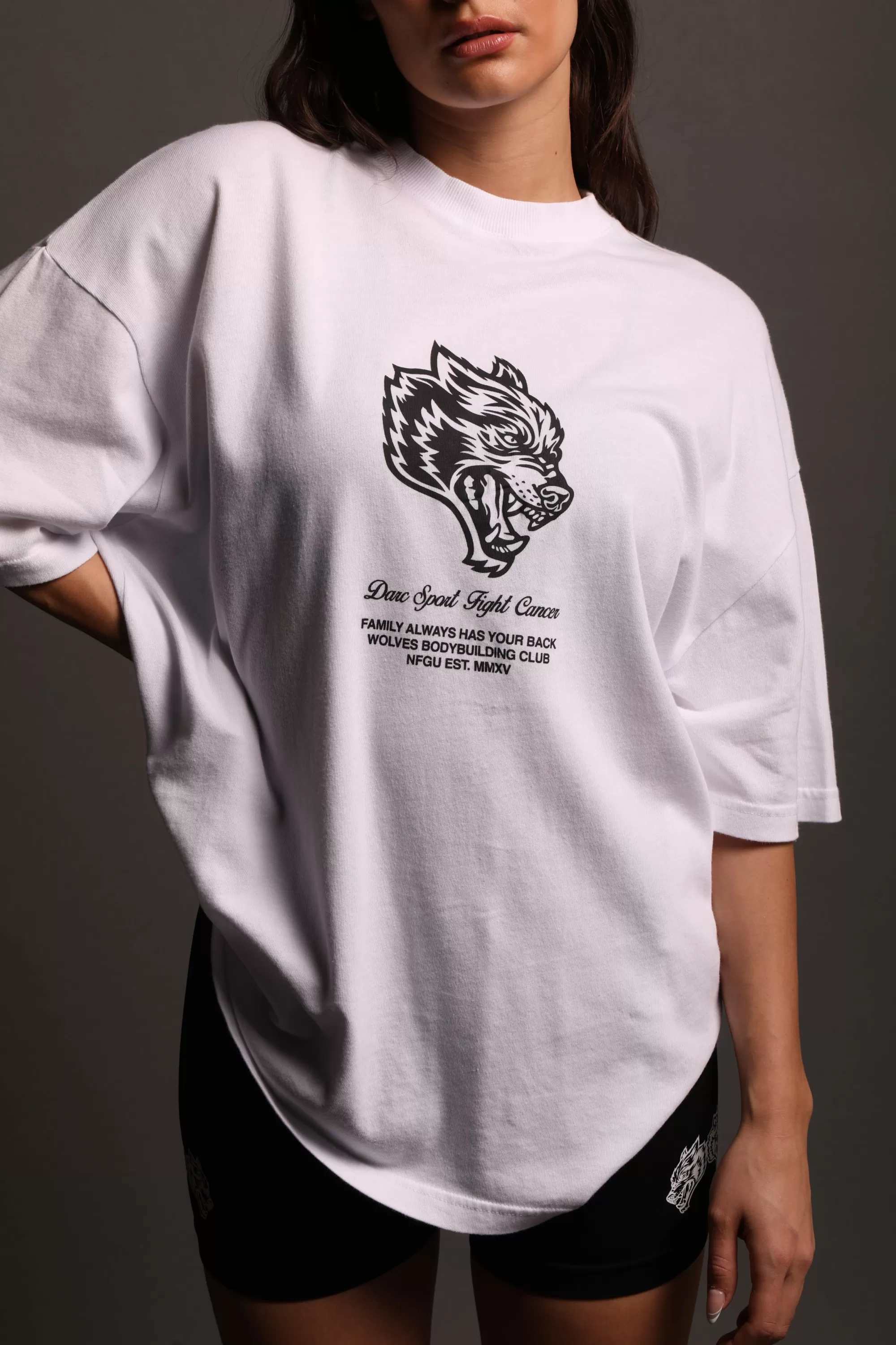 Flash Sale Inner Strength "Premium" Oversized Unisex Tee In White Men Premium/Oversized Tees