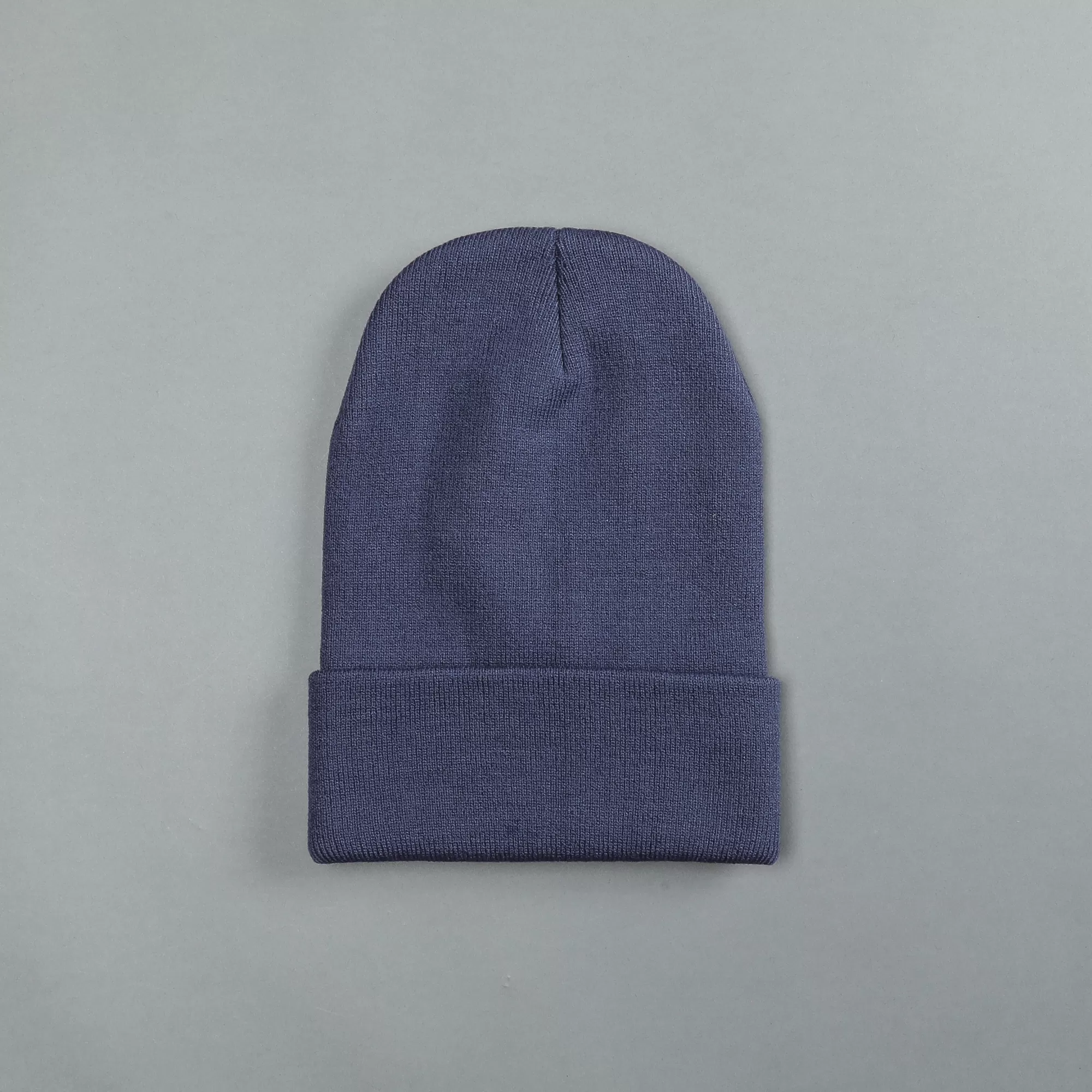Hot Iykyk Work Hard Patch Beanie In Norse Blue Headwear