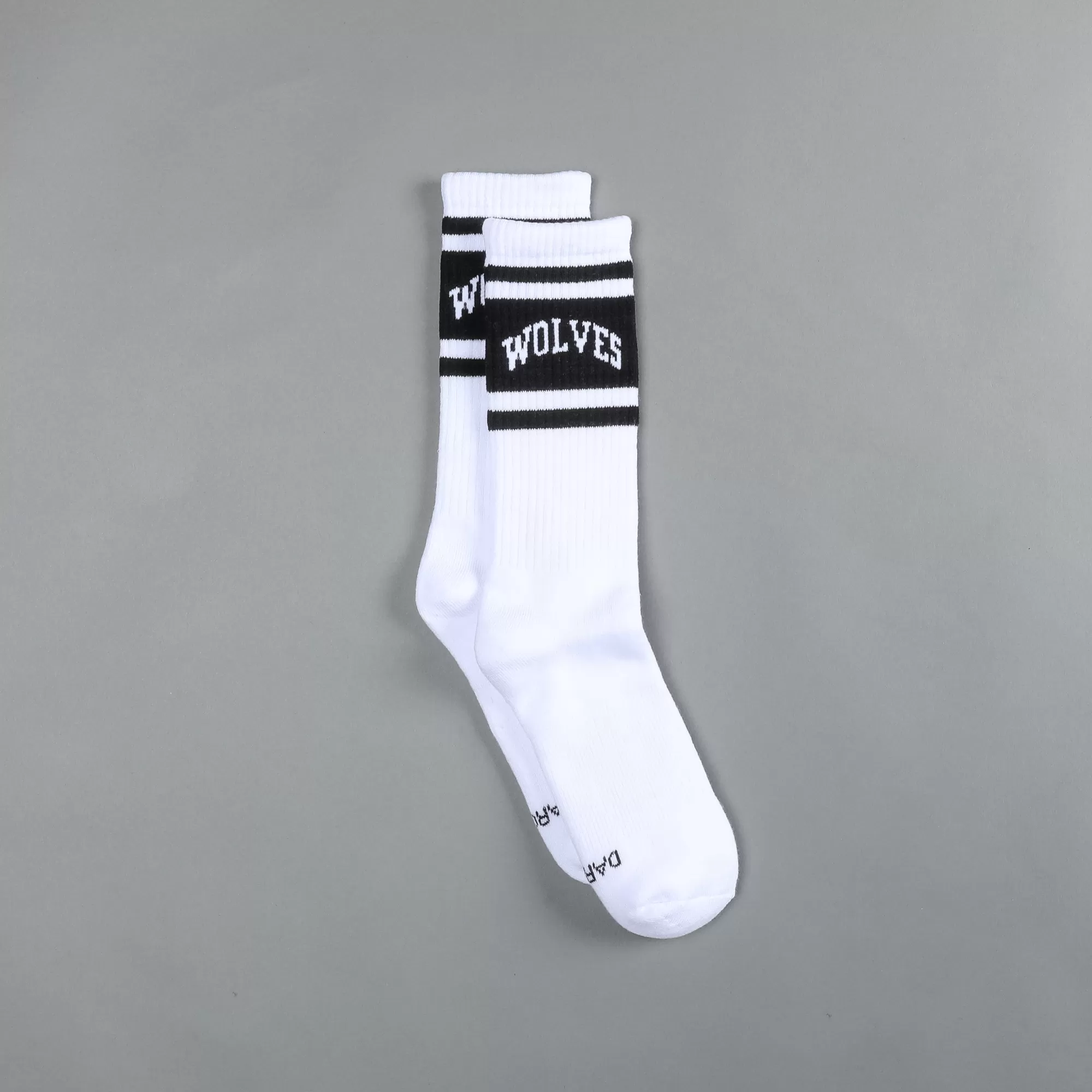 Sale Loyalty Classic Socks In White/Black/Black Socks