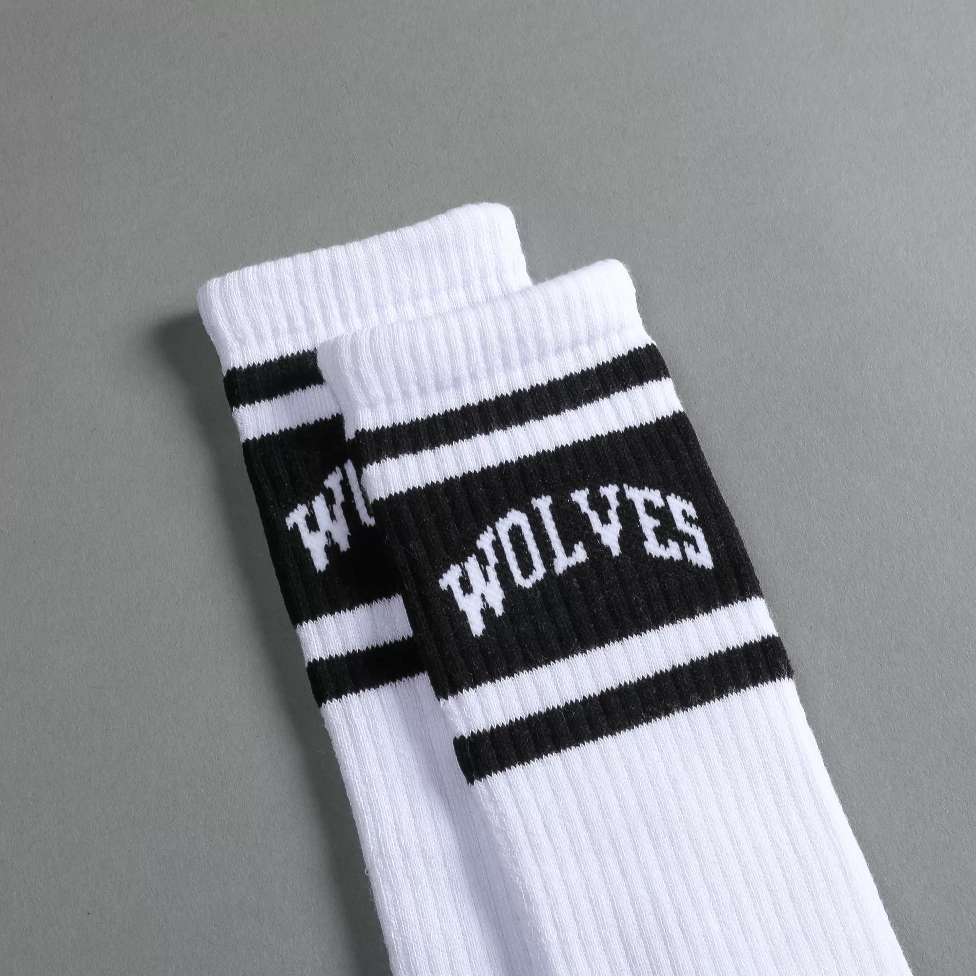 Sale Loyalty Classic Socks In White/Black/Black Socks