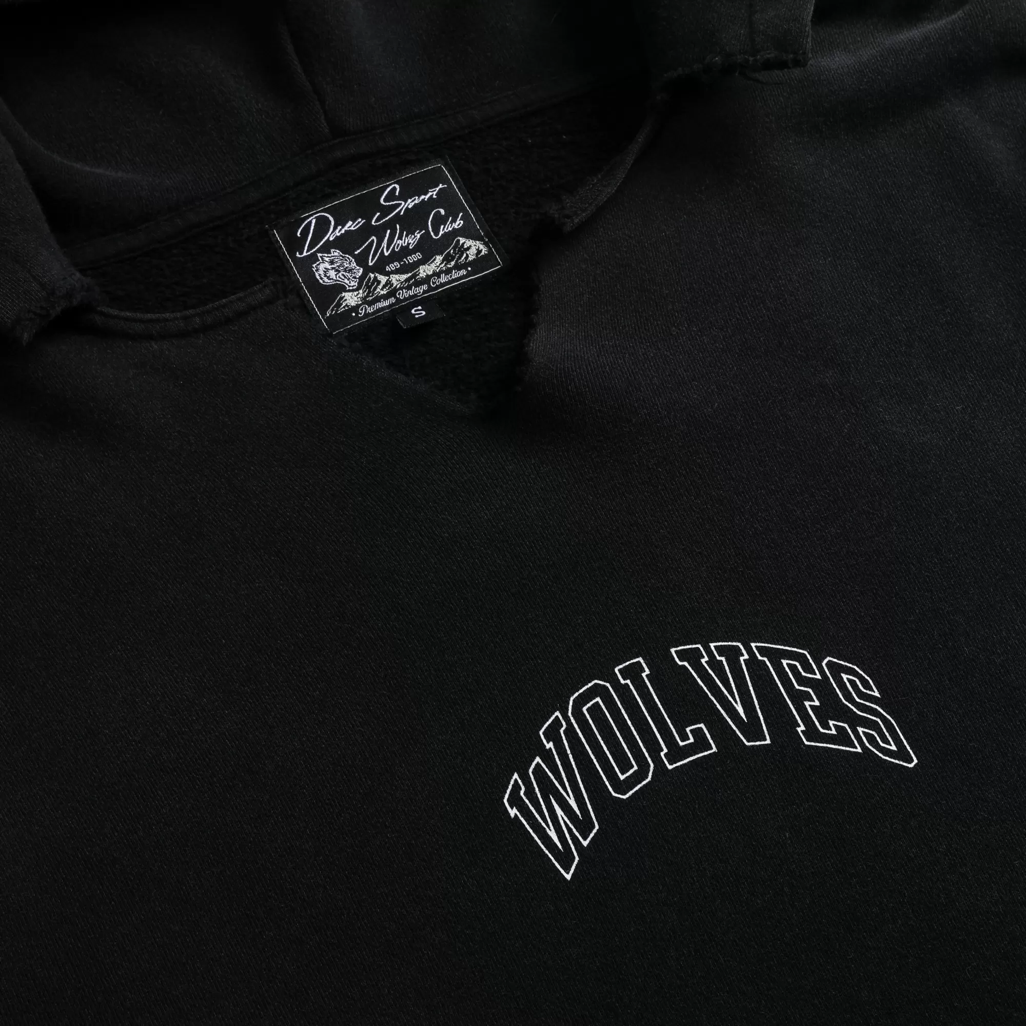 Flash Sale Loyalty "Vintage Dempsey" (Cropped) Hoodie In Black Women Tops