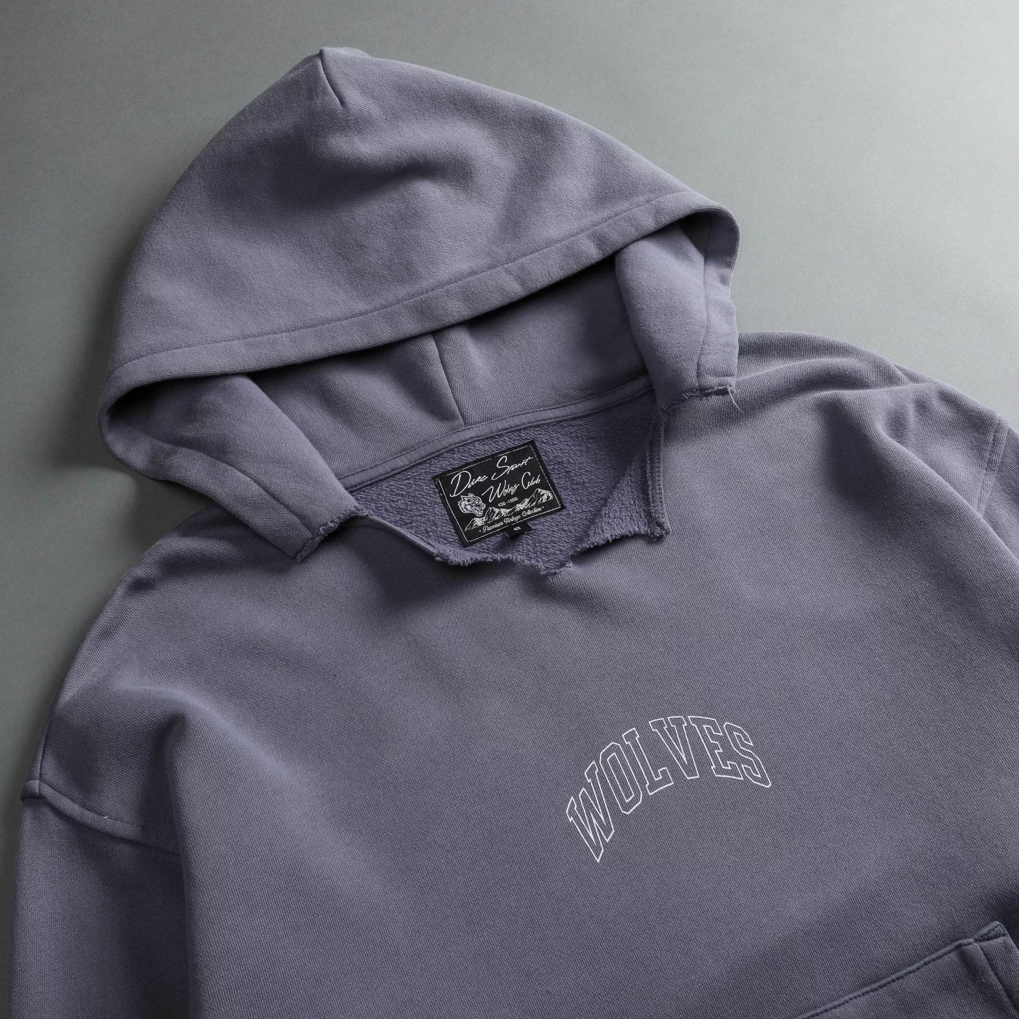 New Loyalty "Vintage Dempsey" (Cropped) Hoodie In Norse Purple Women Tops