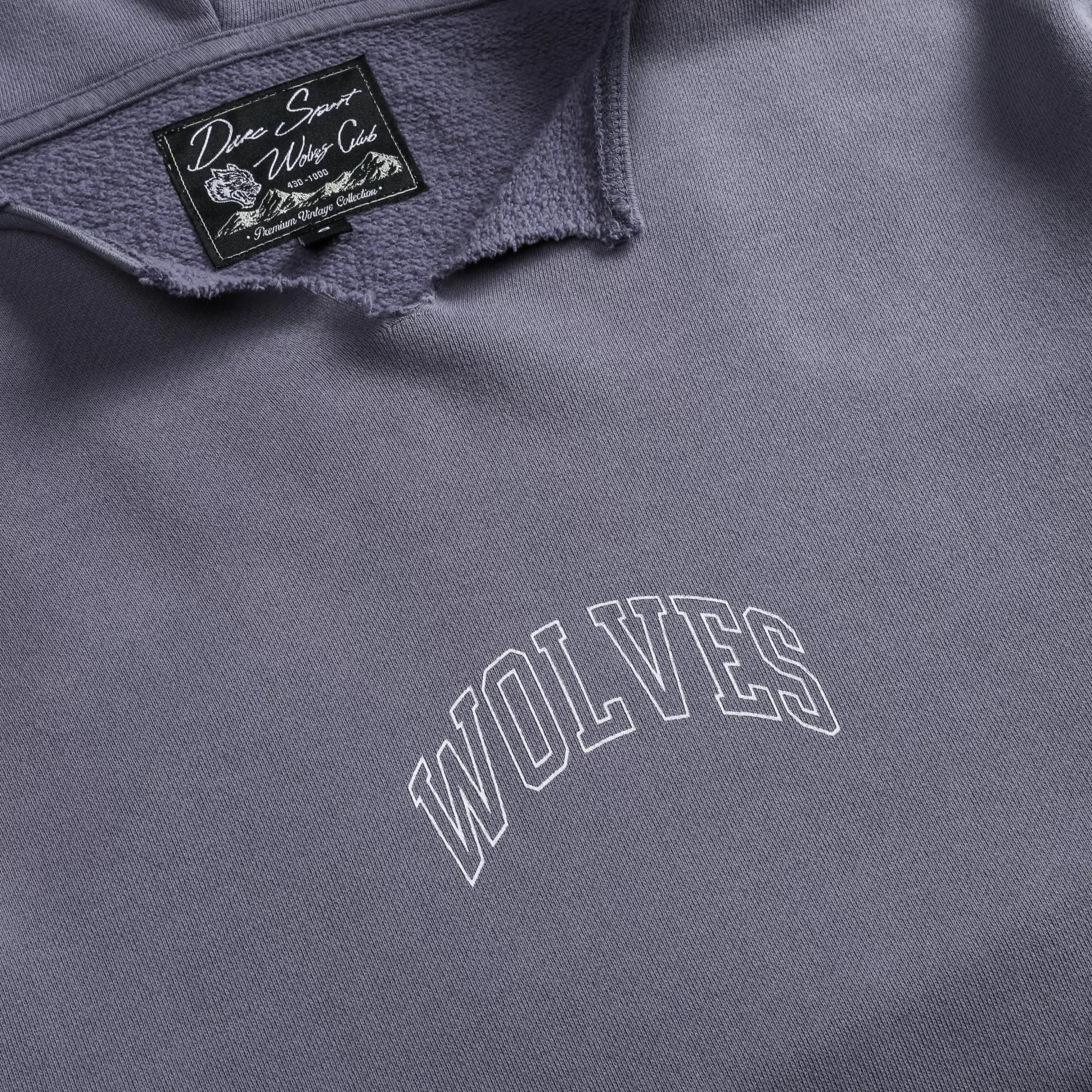 New Loyalty "Vintage Dempsey" (Cropped) Hoodie In Norse Purple Women Tops