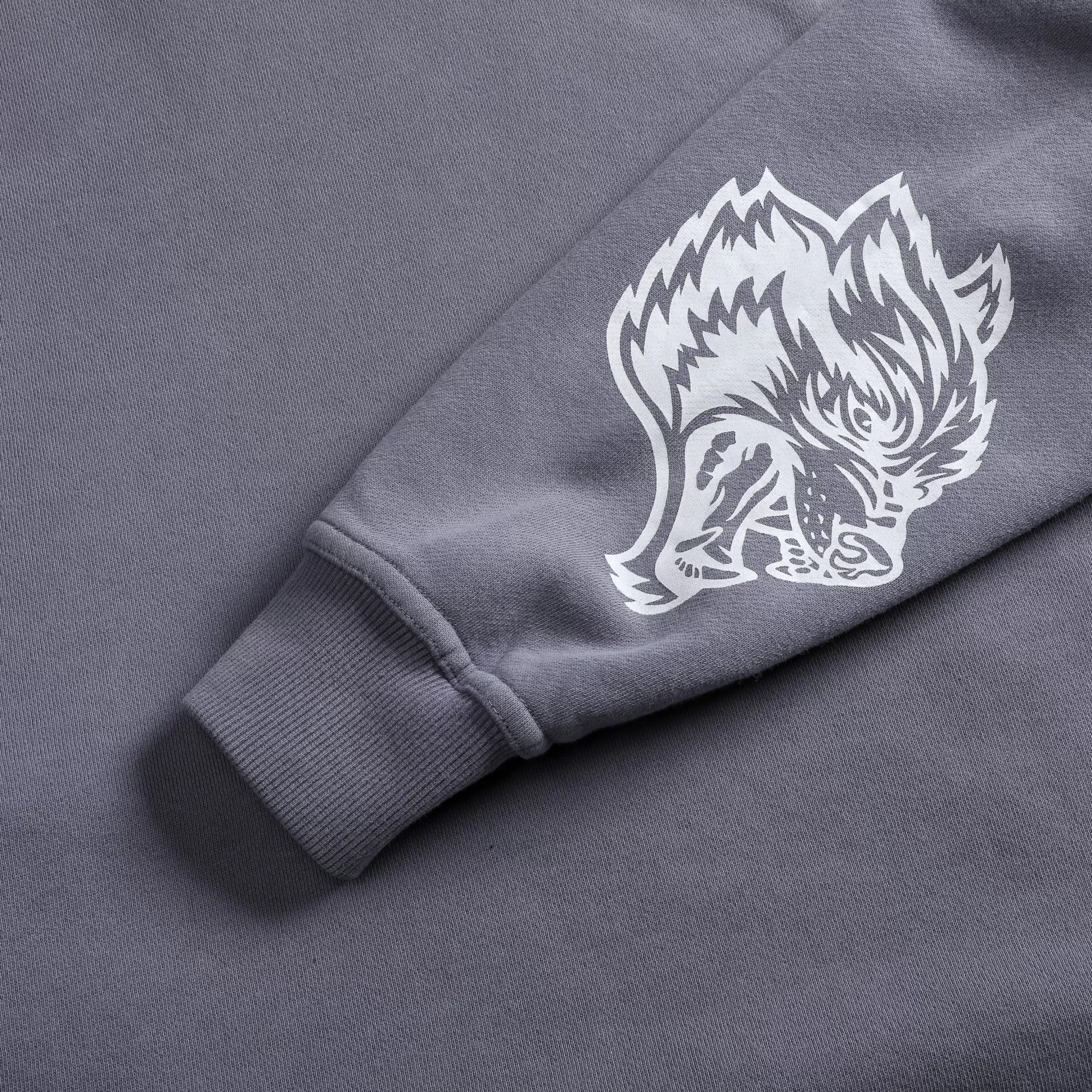 New Loyalty "Vintage Dempsey" (Cropped) Hoodie In Norse Purple Women Tops