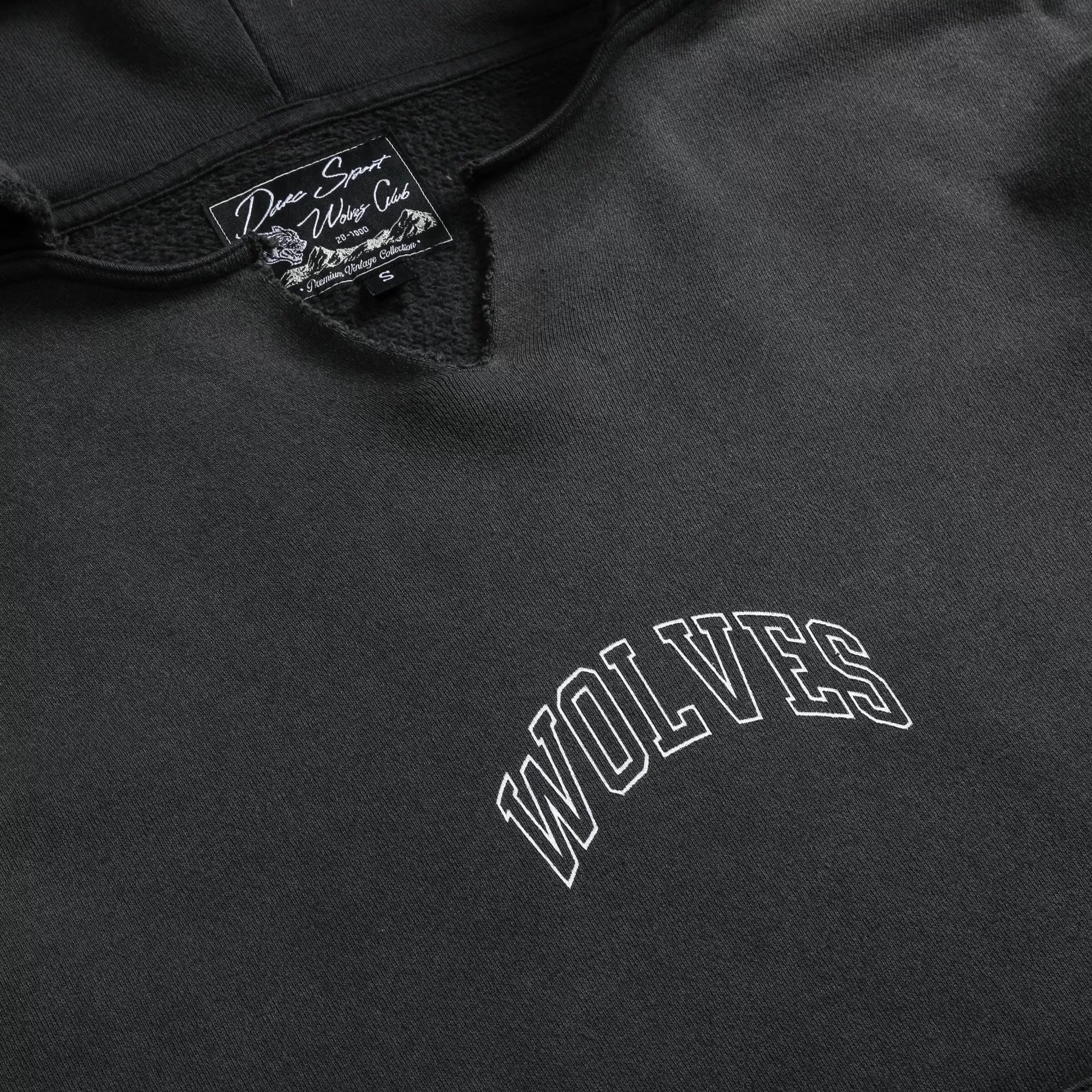 Cheap Loyalty "Vintage Dempsey" (Cropped) Hoodie In Wolf Gray Women Tops