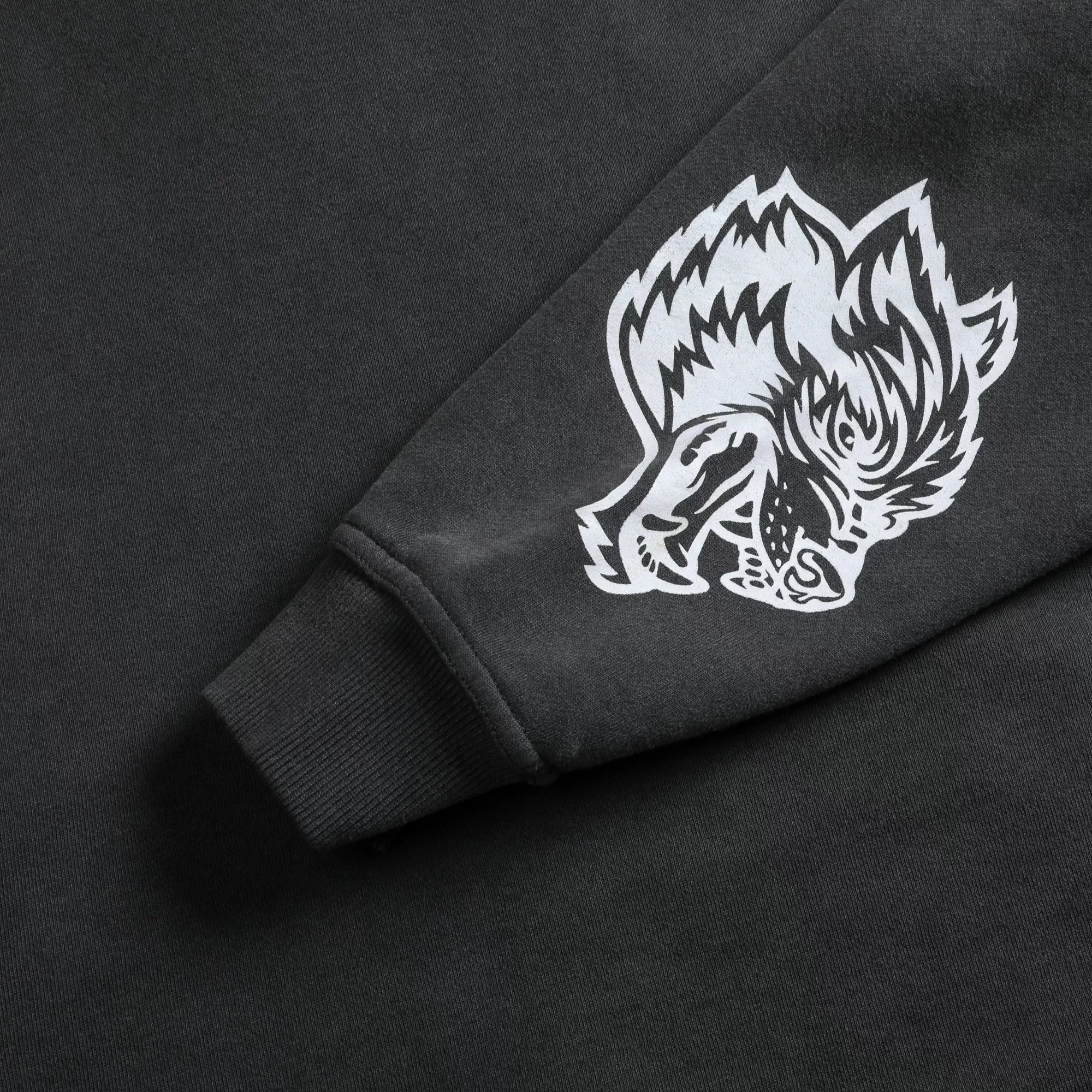 Cheap Loyalty "Vintage Dempsey" (Cropped) Hoodie In Wolf Gray Women Tops