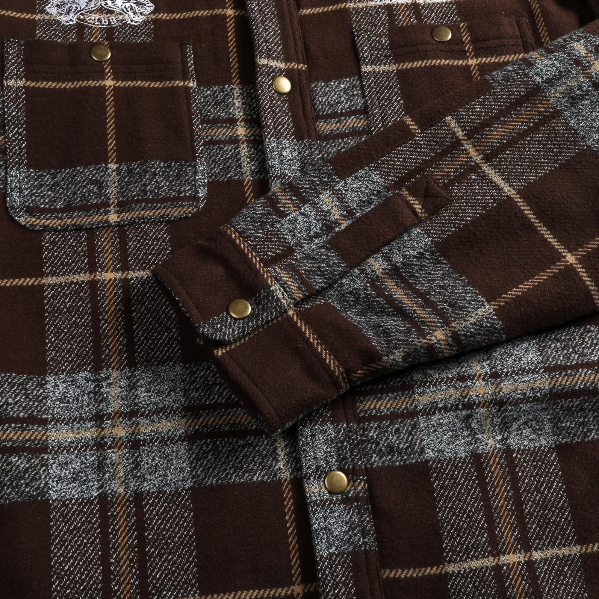 Fashion Marked Seattle Sherpa Lined Flannel In Frontier Plaid Men Jackets/Outerwear