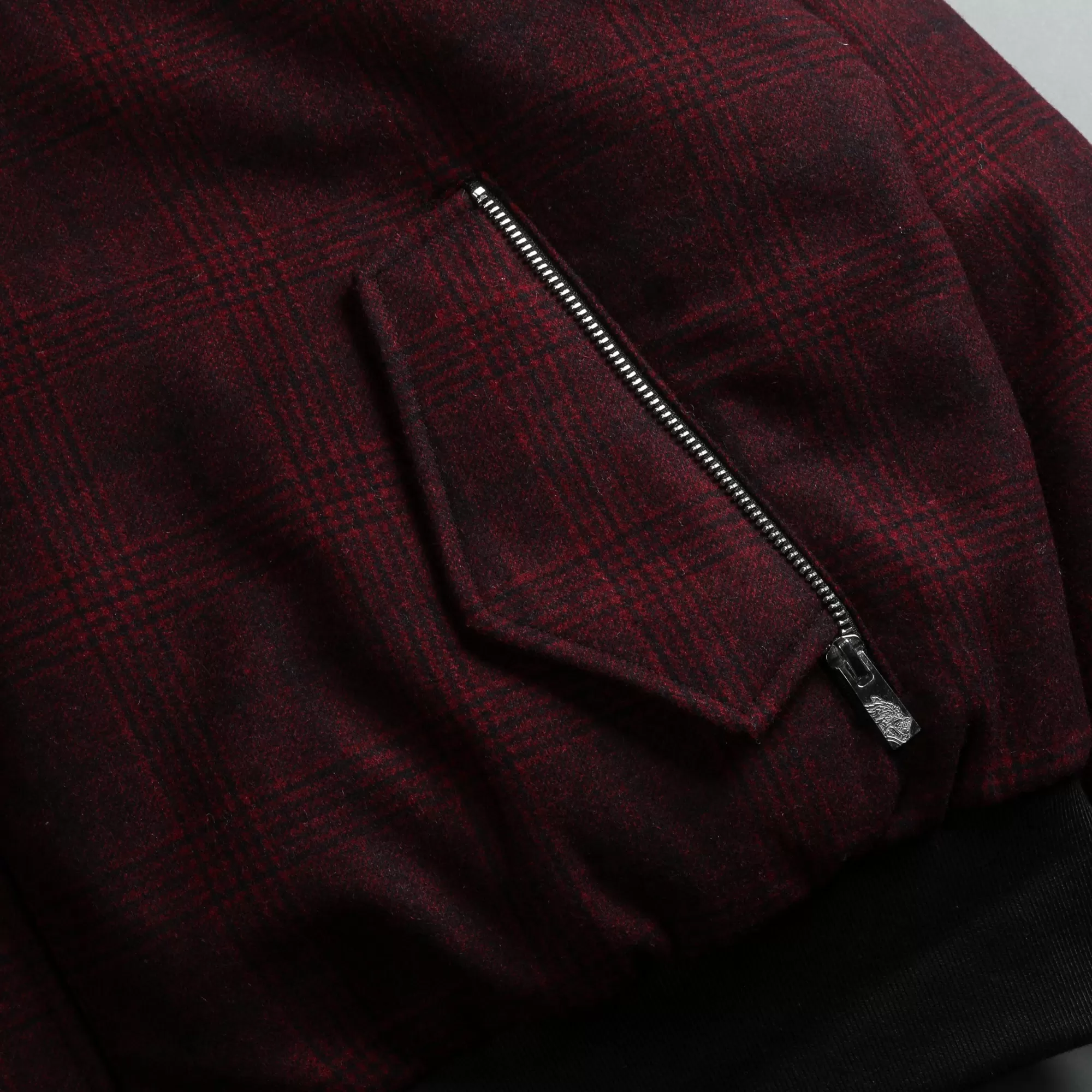 Online Marked Vicious Plaid Bomber Jacket In Red Plaid Men Jackets/Outerwear