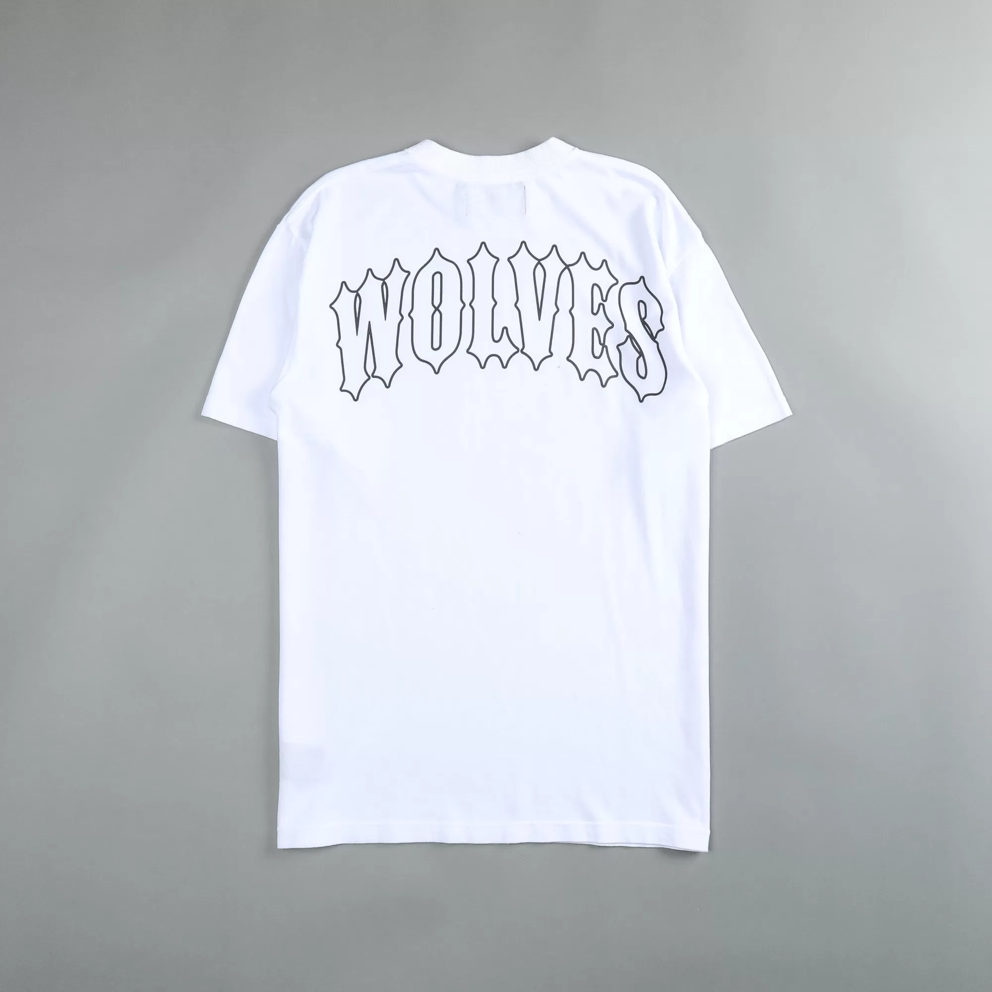 Cheap Metal "Premium" Classic Tee In White Men Premium/Oversized Tees