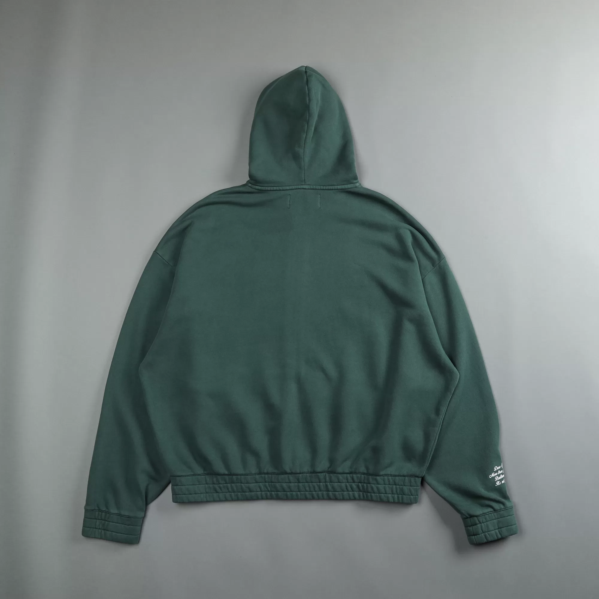 New Nfgu Until Valhalla "Chambers" Zip Hoodie In Norse Green Men Zip Up Hoodies