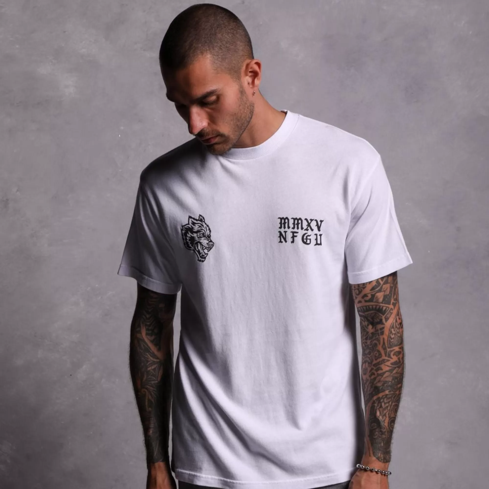 Store Nfgu Until Valhalla "Classic" Unisex Tee In White Men Premium/Oversized Tees