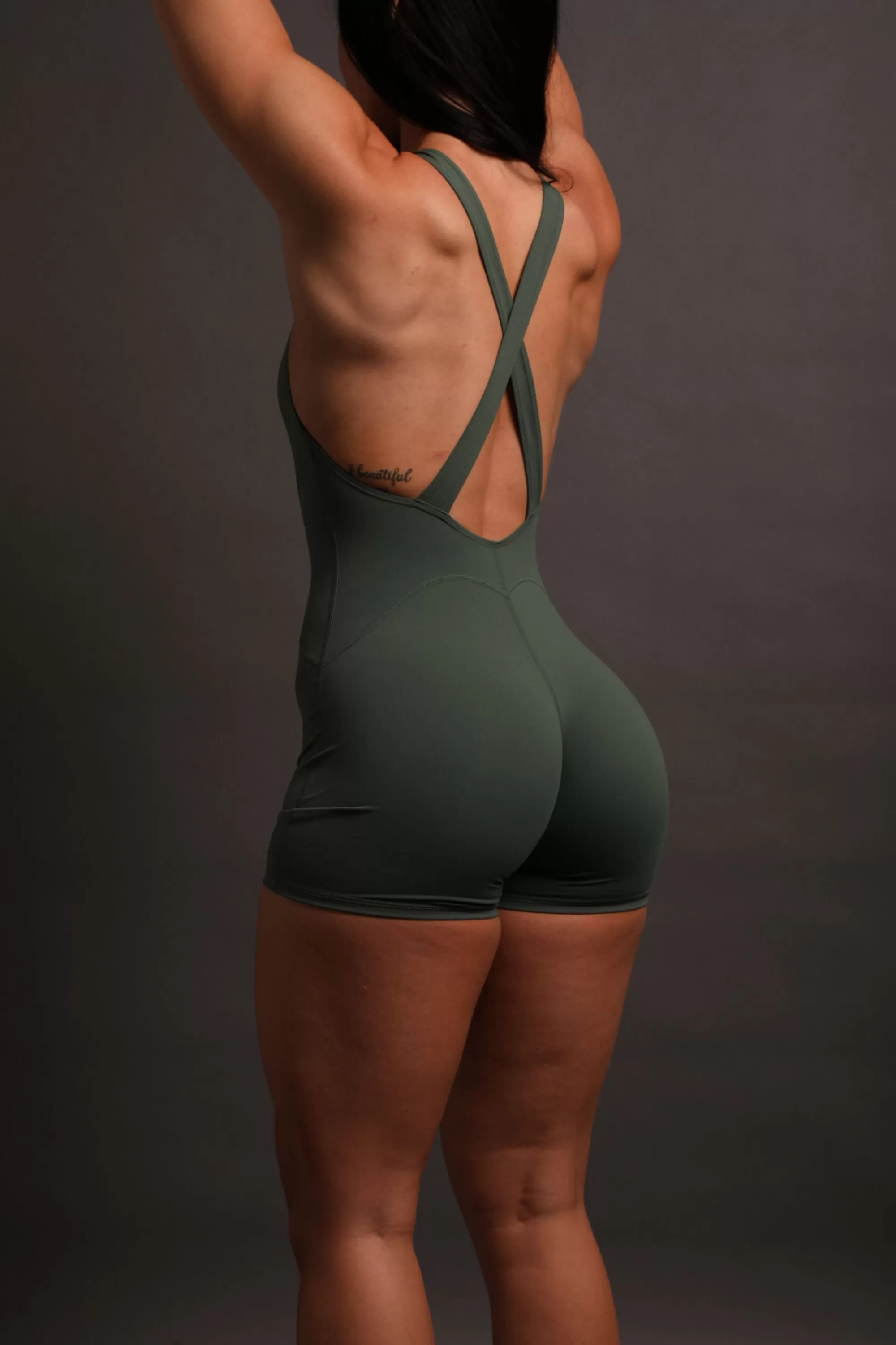 Cheap Nfgu Until Valhalla Sena "Energy" Bodysuit In Norse Green Women Bodysuits