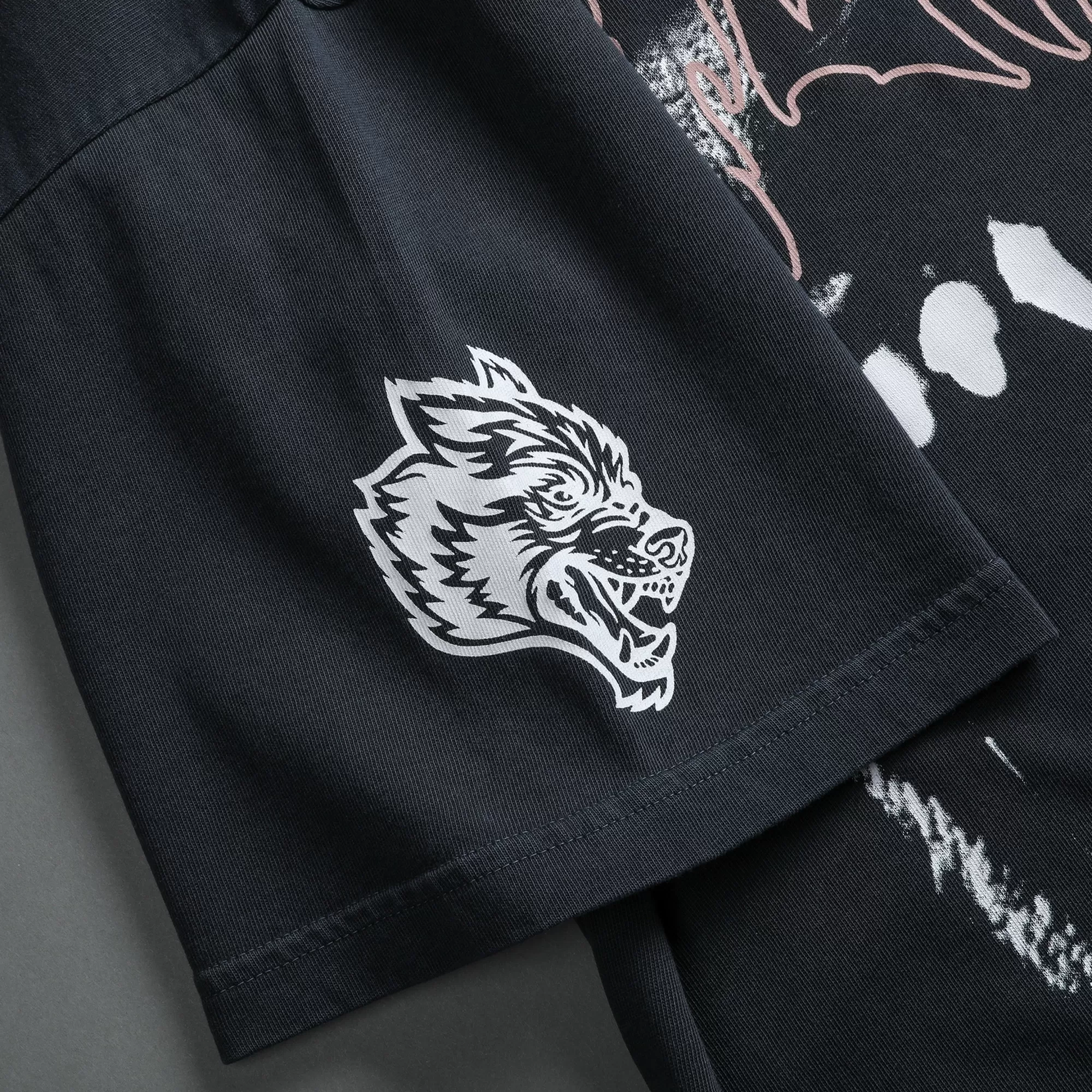 Flash Sale Norse Blood Thirsty "Premium Vintage" Oversized Tee In Midnight Blue Men Premium/Oversized Tees