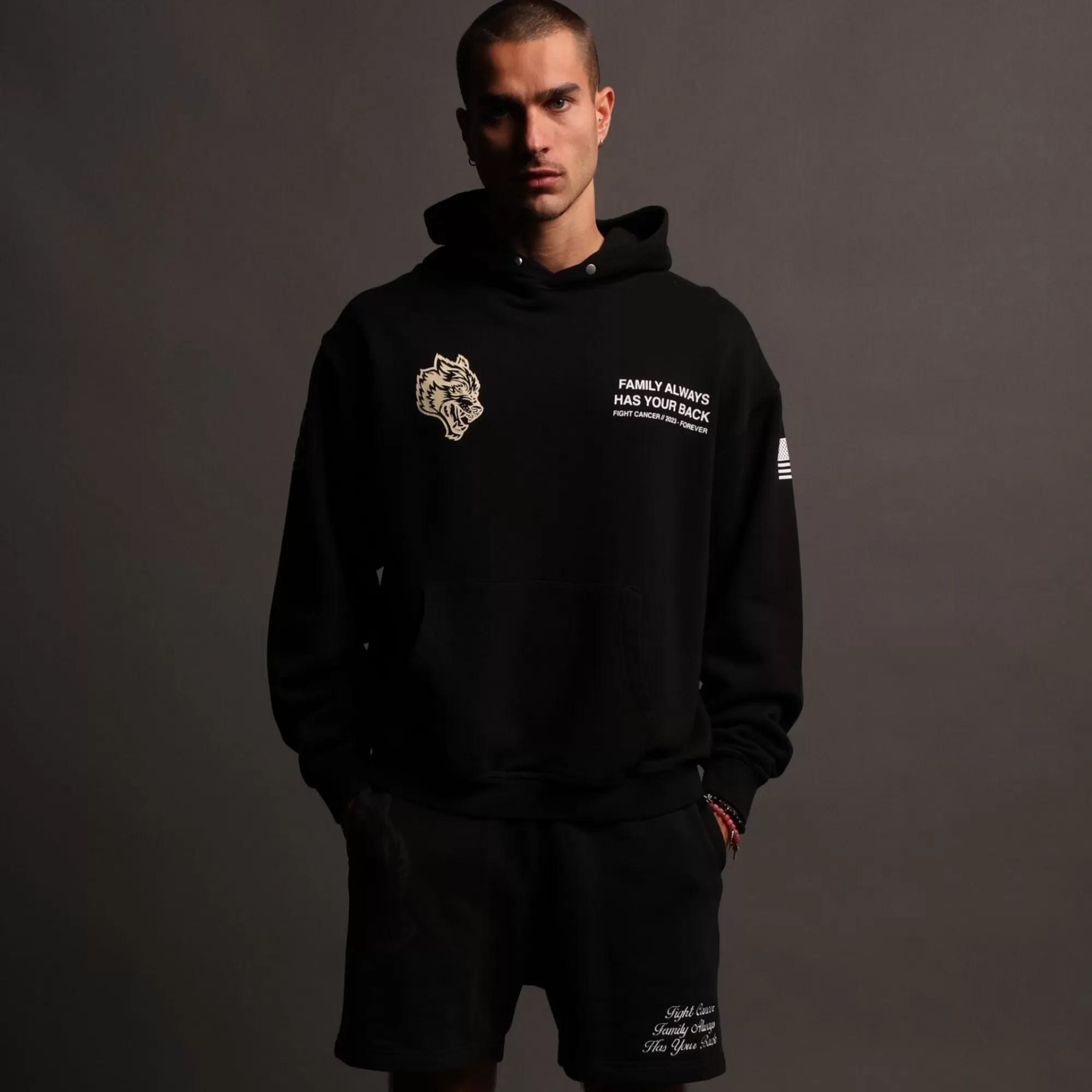 Clearance Pray "Pierce" Hoodie In Black Men Pierce Hoodies