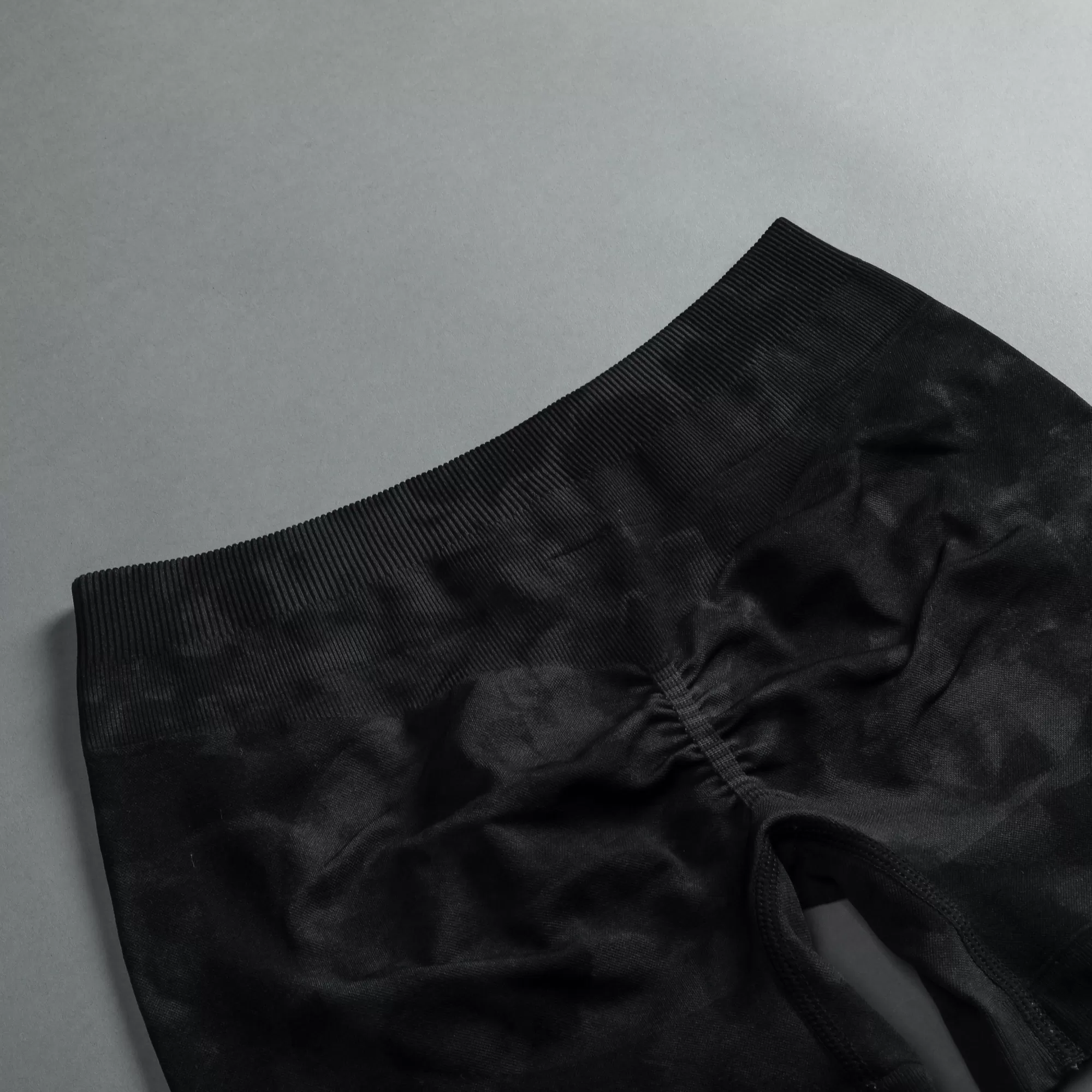 Best Sale Quad Wolf Everson "Katya" Shorts In Tonal Black Jumbo Marble Women Bottoms
