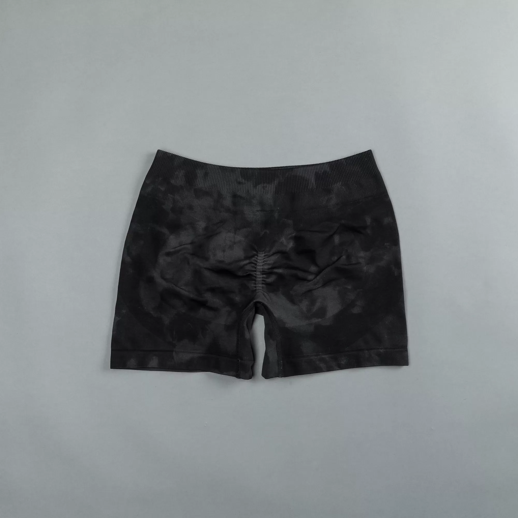 Best Sale Quad Wolf Everson "Katya" Shorts In Tonal Black Jumbo Marble Women Bottoms
