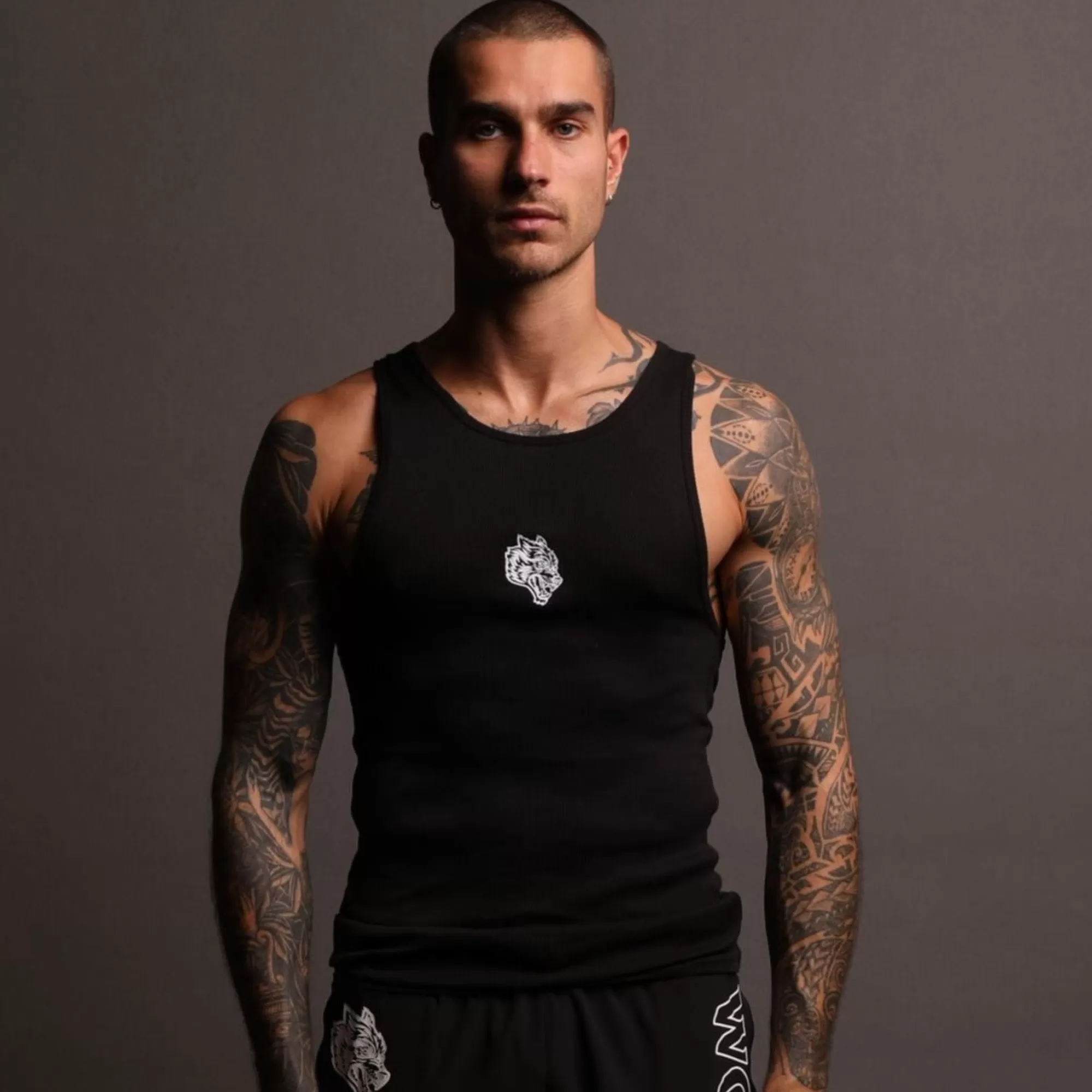 Flash Sale Rep "Ribbed" Tank In Black Men Tanks/Muscle Tees