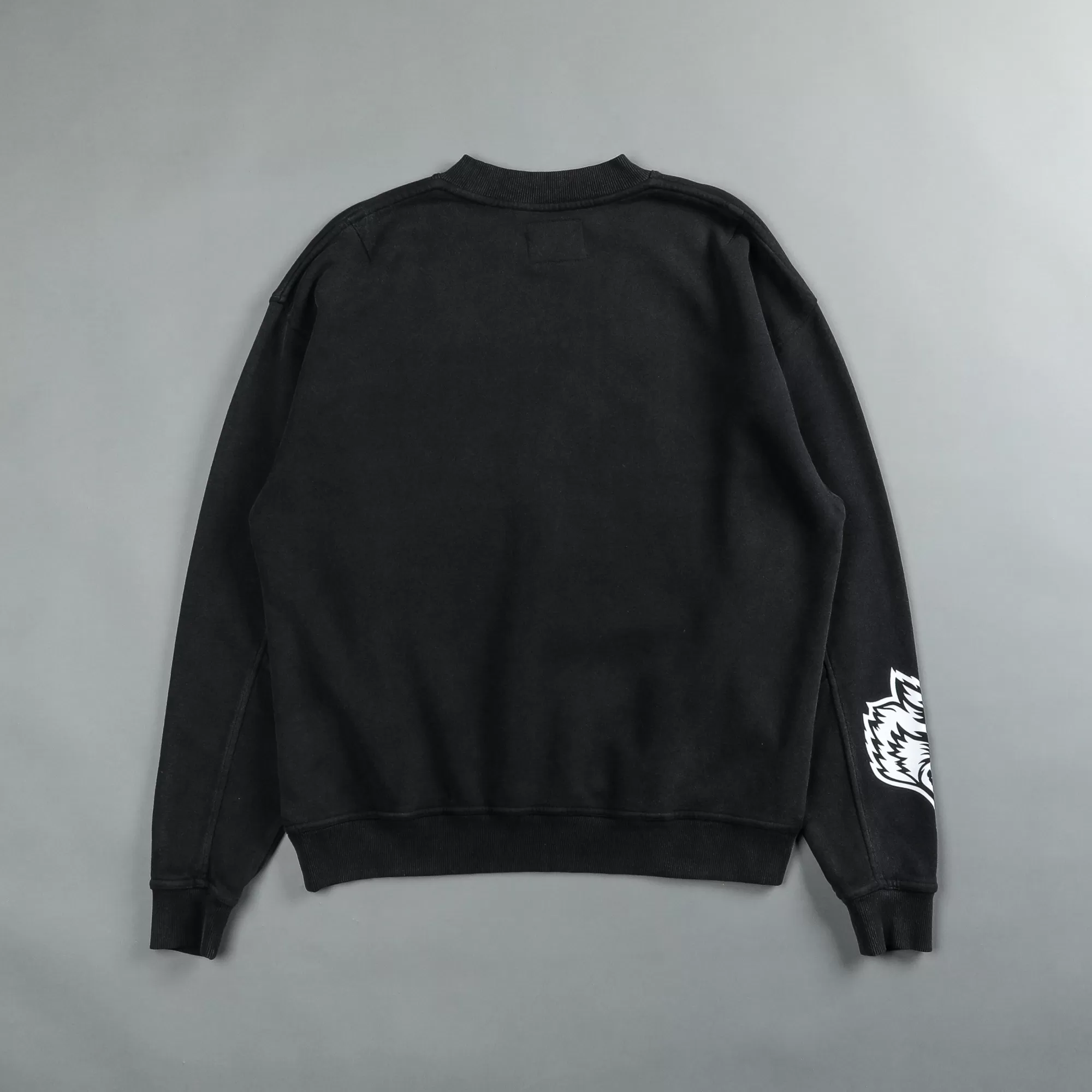 Cheap Sewn Together "Vintage Cornell" She Crewneck In Black Women Tops
