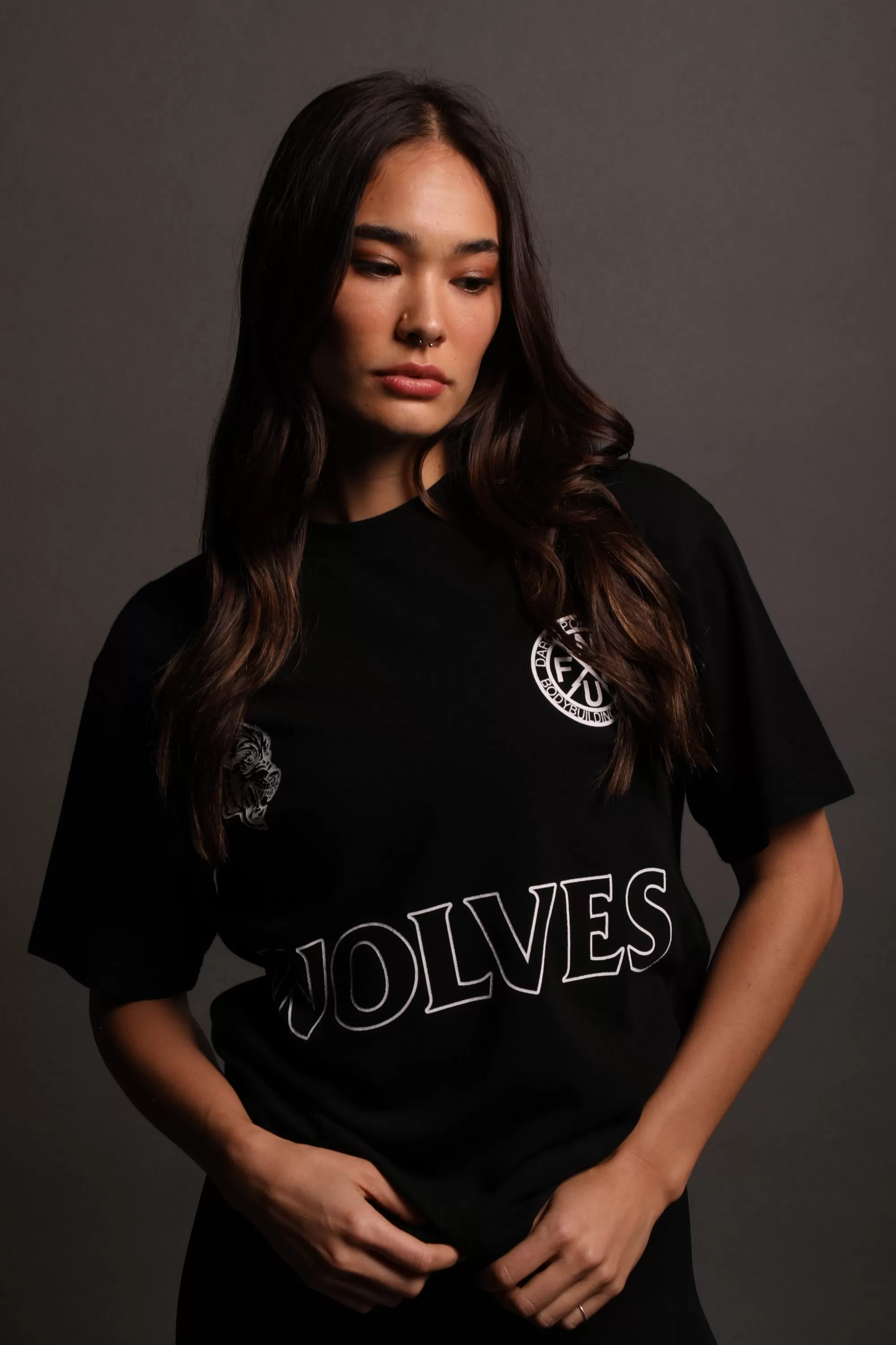 Cheap She'S Hardcore "Premium Classic" Tee In Black Women Tops