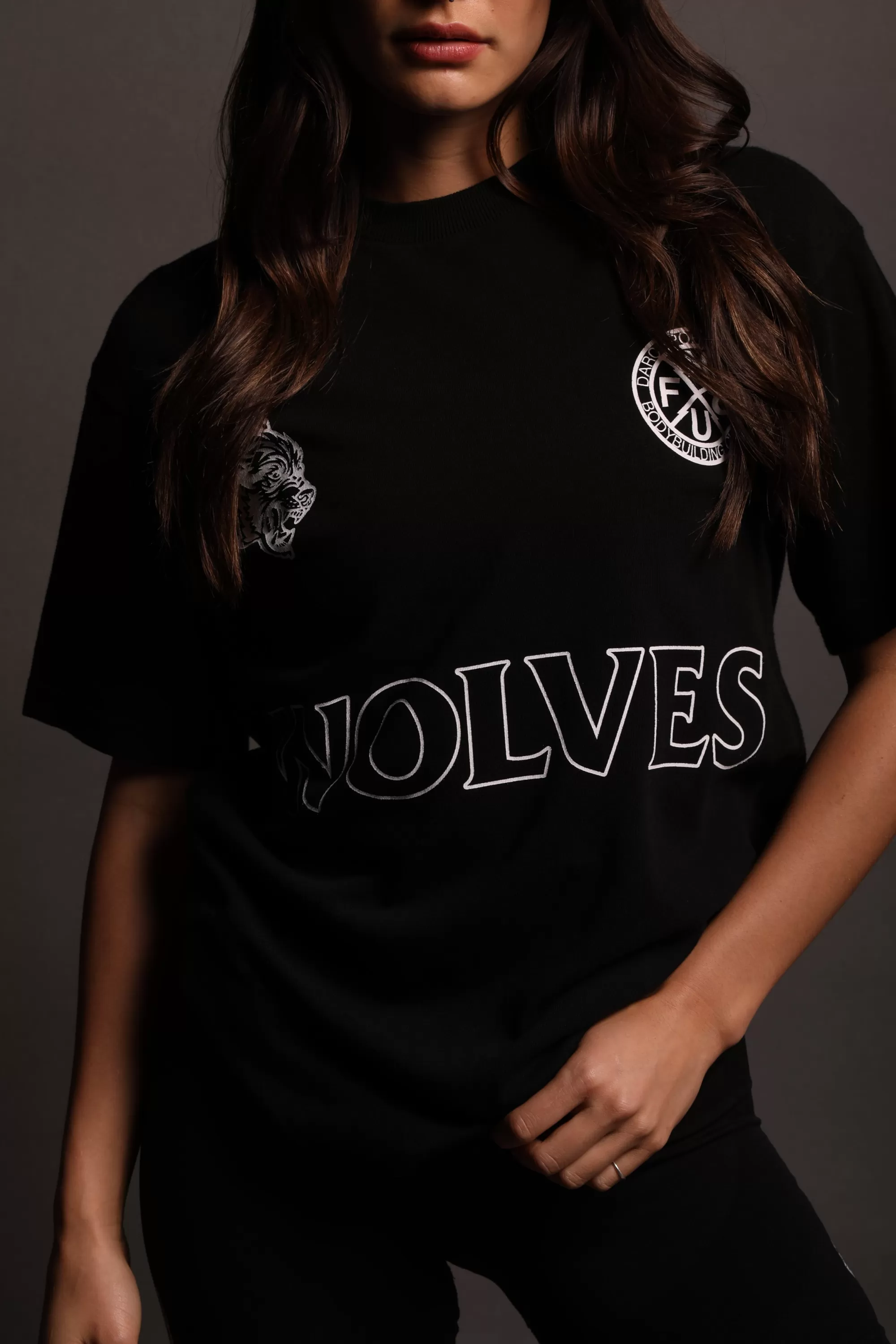 Cheap She'S Hardcore "Premium Classic" Tee In Black Women Tops