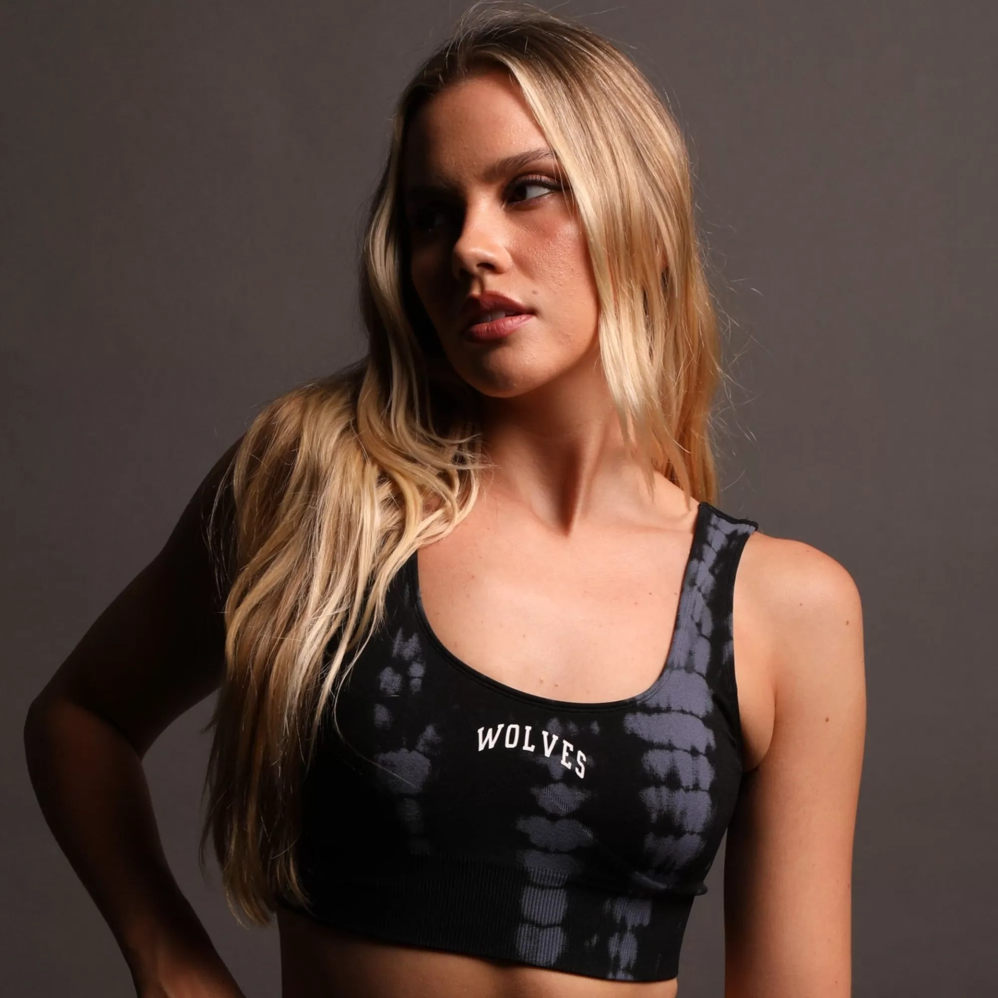 Online Single "Everson Seamless" Katya Ots Bra In Tonal Midnight Blue Serpent Women Bras