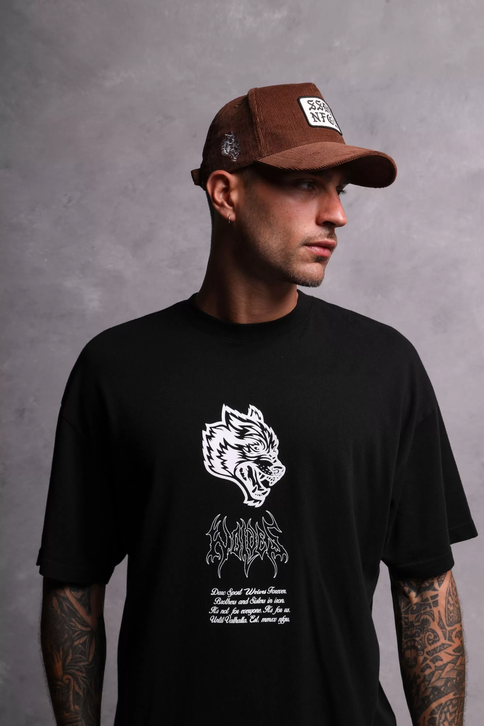 Sale Ssdd Corduroy 5 Panel Hat In Norse Brown Headwear