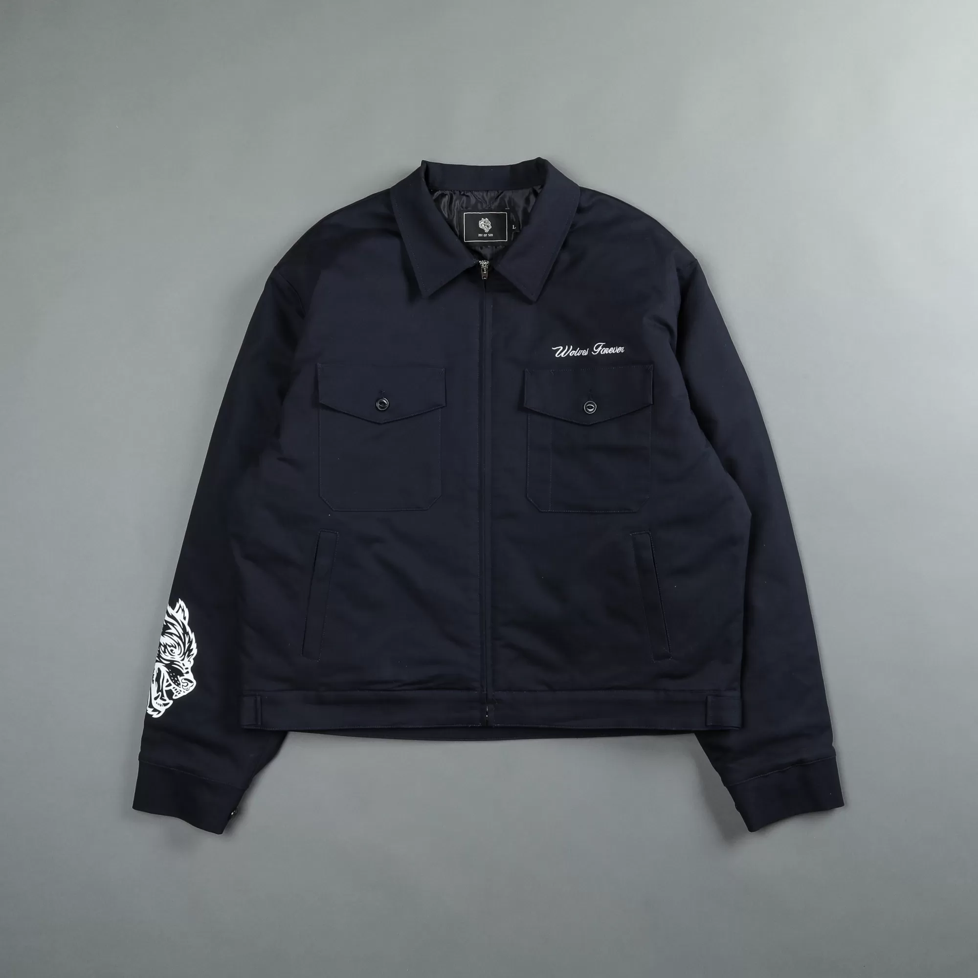 Best Sale Ssdd Dom Walker Jacket In Midnight Blue Men Jackets/Outerwear