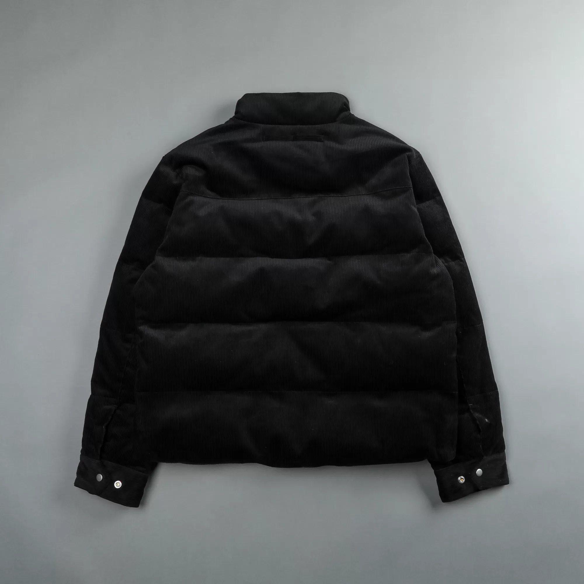 Store Ssdd Eli Corduroy Puffer Jacket In Black Men Jackets/Outerwear