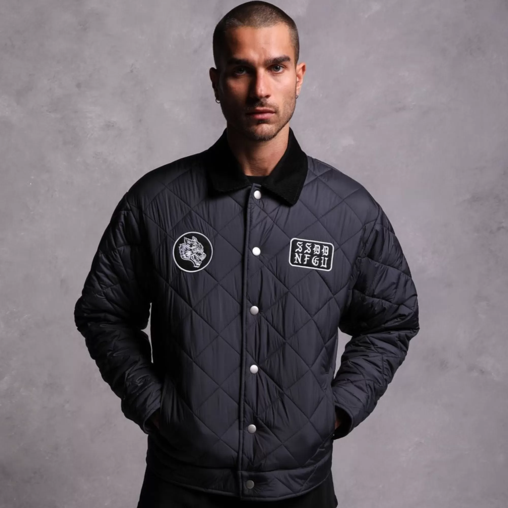 Cheap Ssdd Gas Jacket In Darc Norse Blue Men Jackets/Outerwear