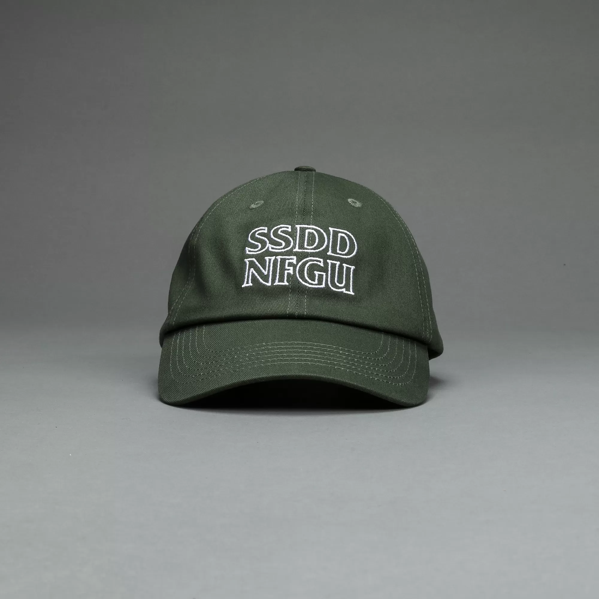 New Ssdd Nfgu Dad Hat In Norse Green Headwear