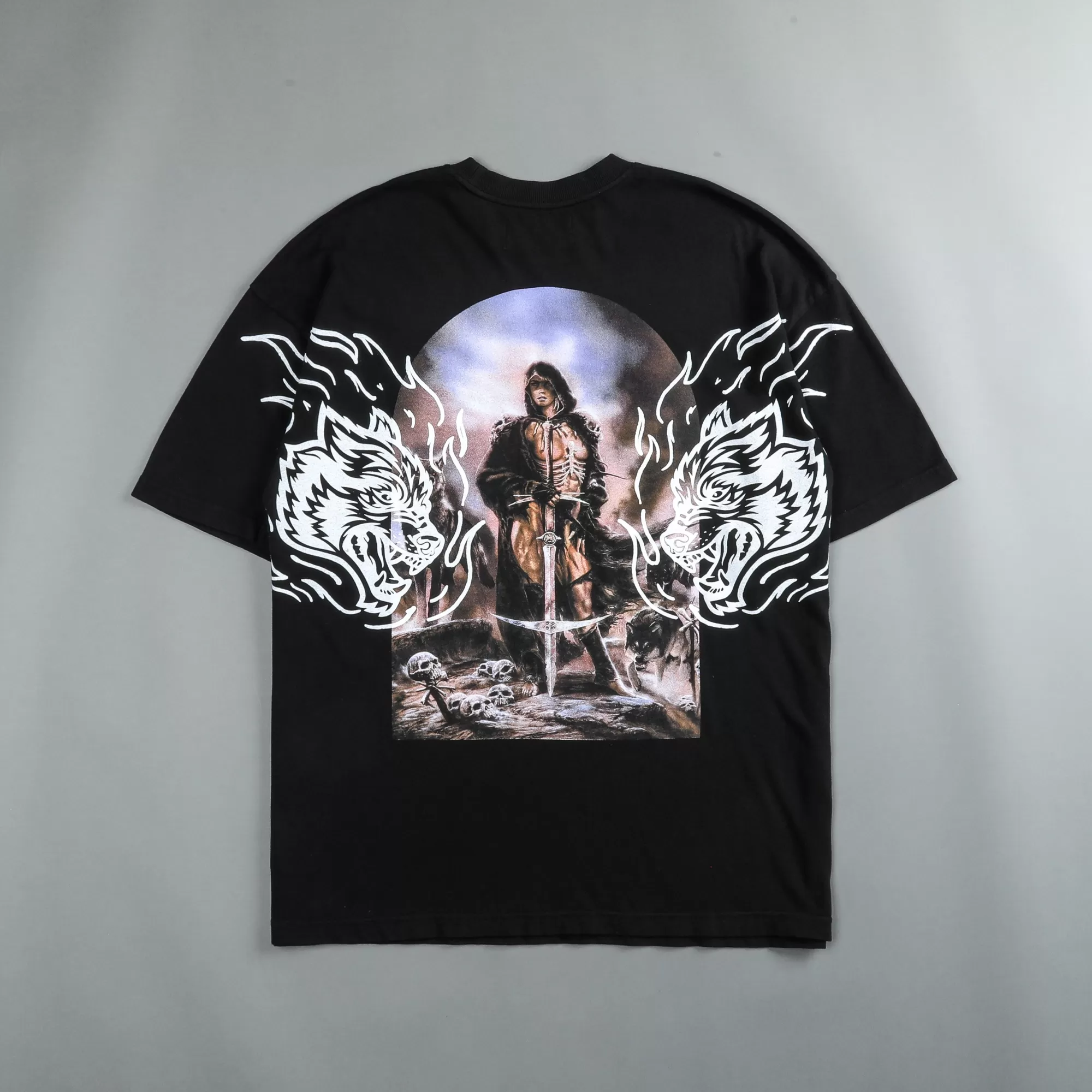 Cheap Still Standing "Premium" Oversized Tee In Black Men Premium/Oversized Tees