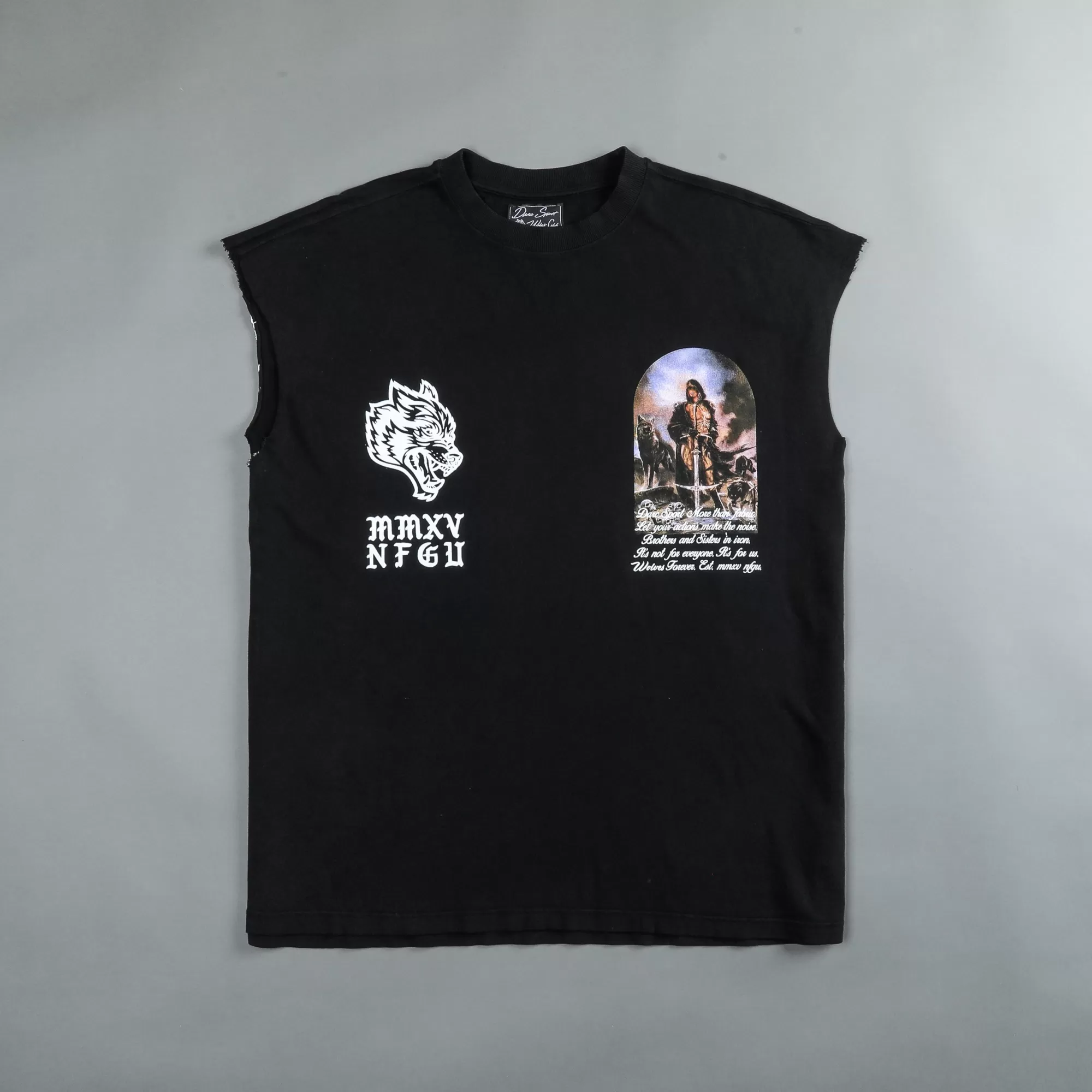 Store Still Standing "Premium Vintage" Muscle Tee In Black Men Tanks/Muscle Tees